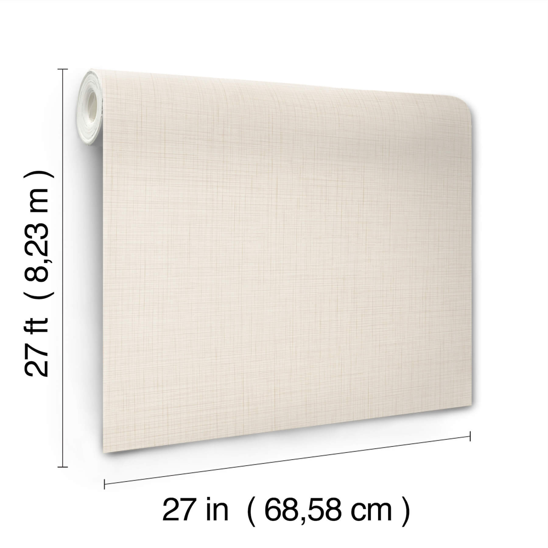 open-air-ivory-crosshatch-wallpaper-york-wallcoverings-uw1112n - York Wallcoverings Wallpaper