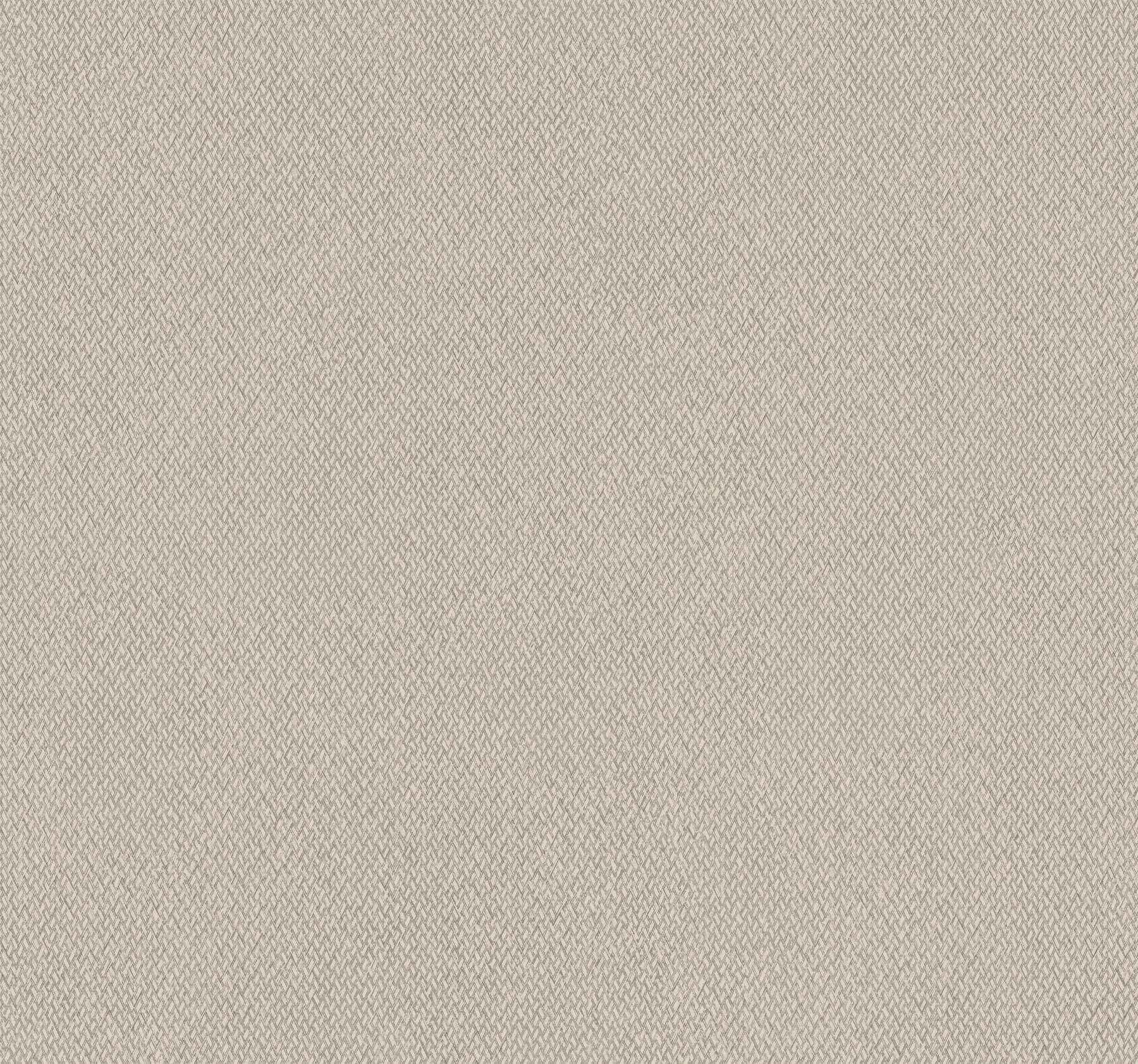 Tisket a Tasket Grey Basketweave Wallpaper - York Wallcoverings - UW1119N
