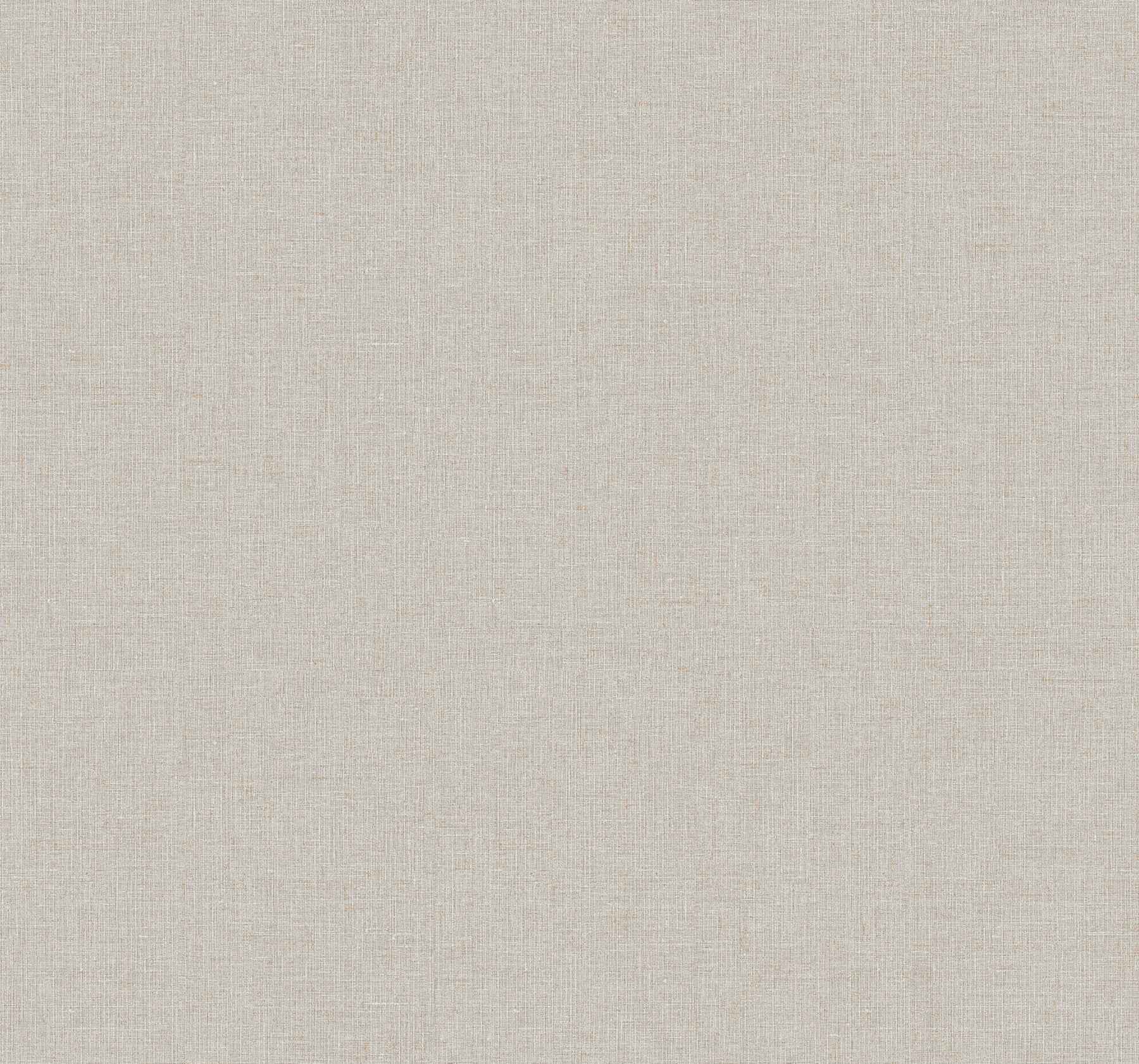 Heathered Linen Beige Faux Fabric Wallpaper - York Wallcoverings - UW1124N - York Wallcoverings Wallpaper