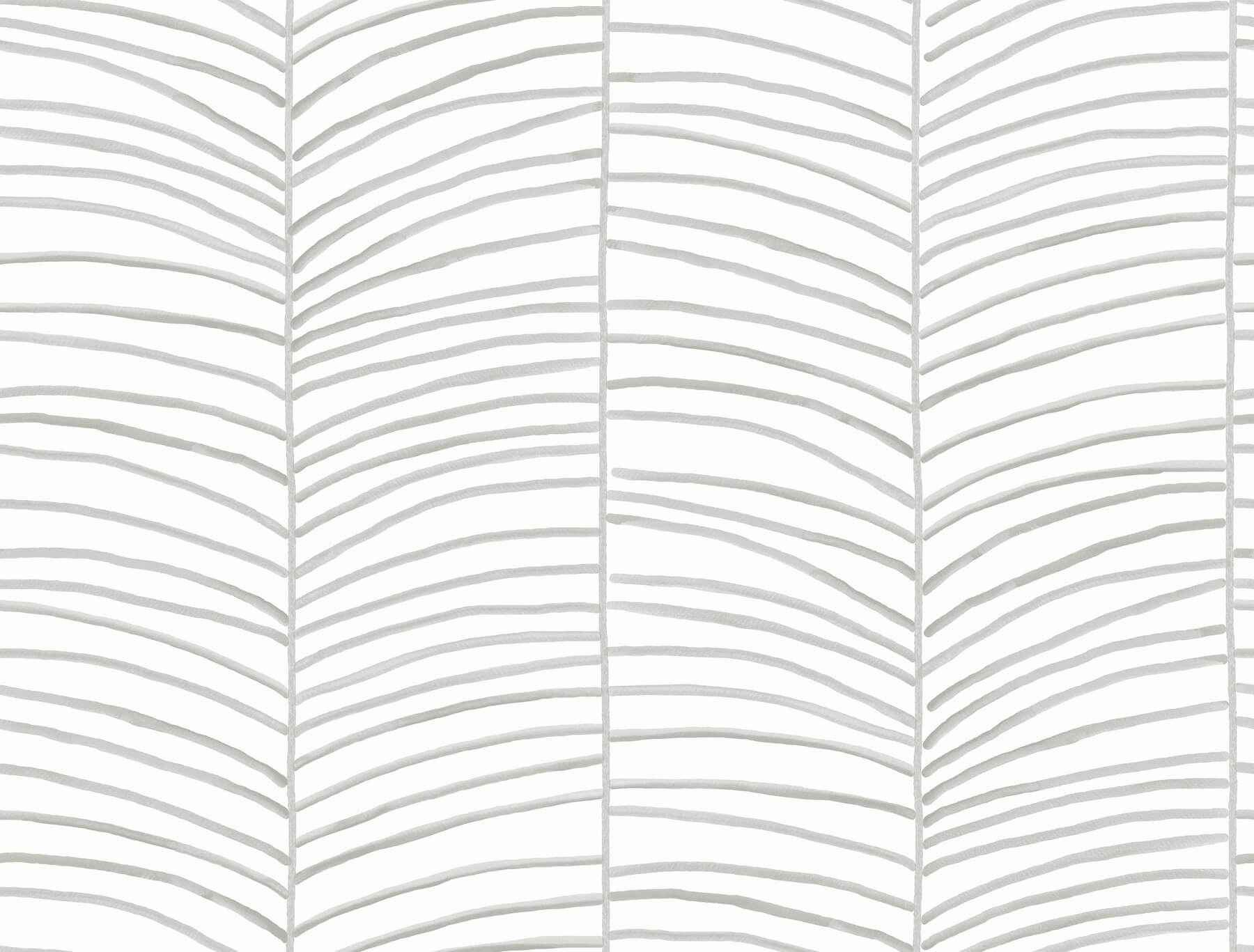 Cascade Palm Grey Chic Tropics Peel and - York Wallcoverings - PSW1701RL