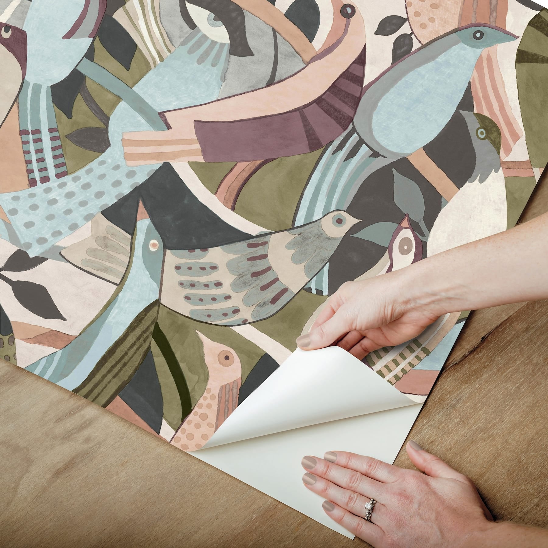 fauvist-flock-plum-abstract-peel-stick-wallpaper-york-wallcoverings-psw1709rl