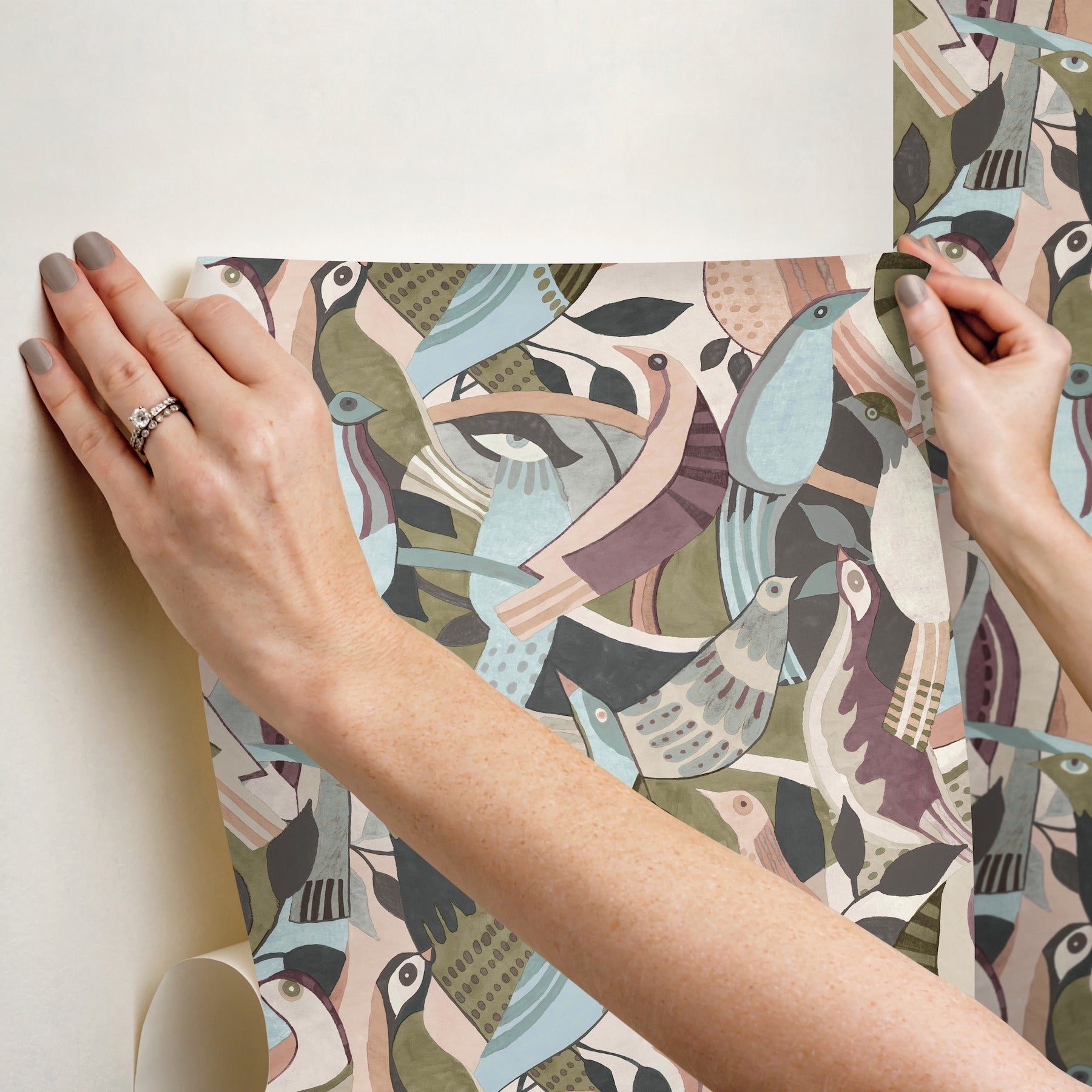 fauvist-flock-plum-abstract-peel-stick-wallpaper-york-wallcoverings-psw1709rl