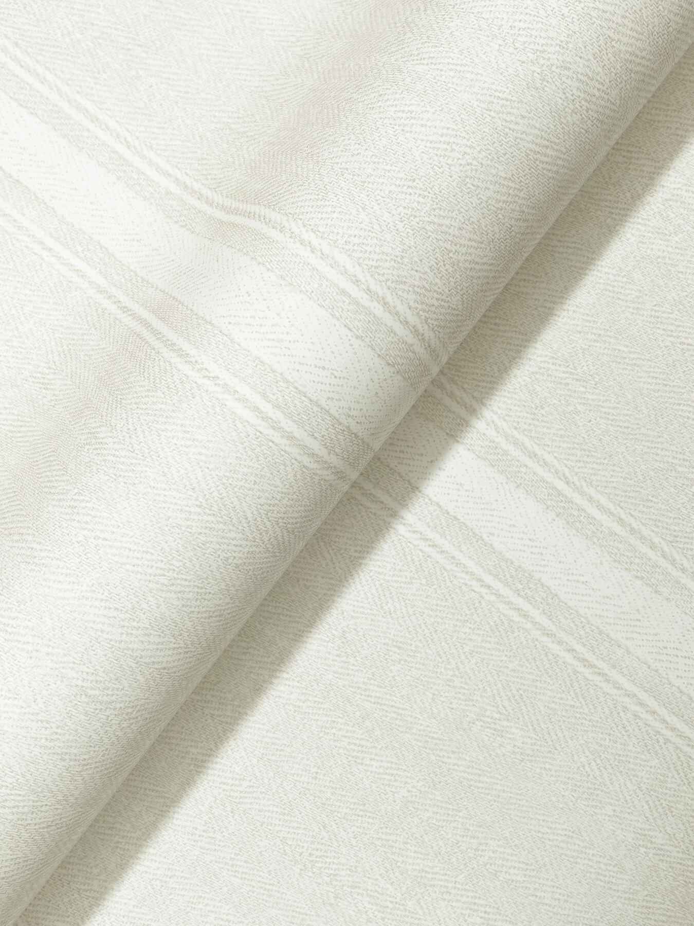 Linette Cream Fabric Stripe Wallpaper - York Wallcoverings - 4192-12465 - York Wallcoverings Wallpaper