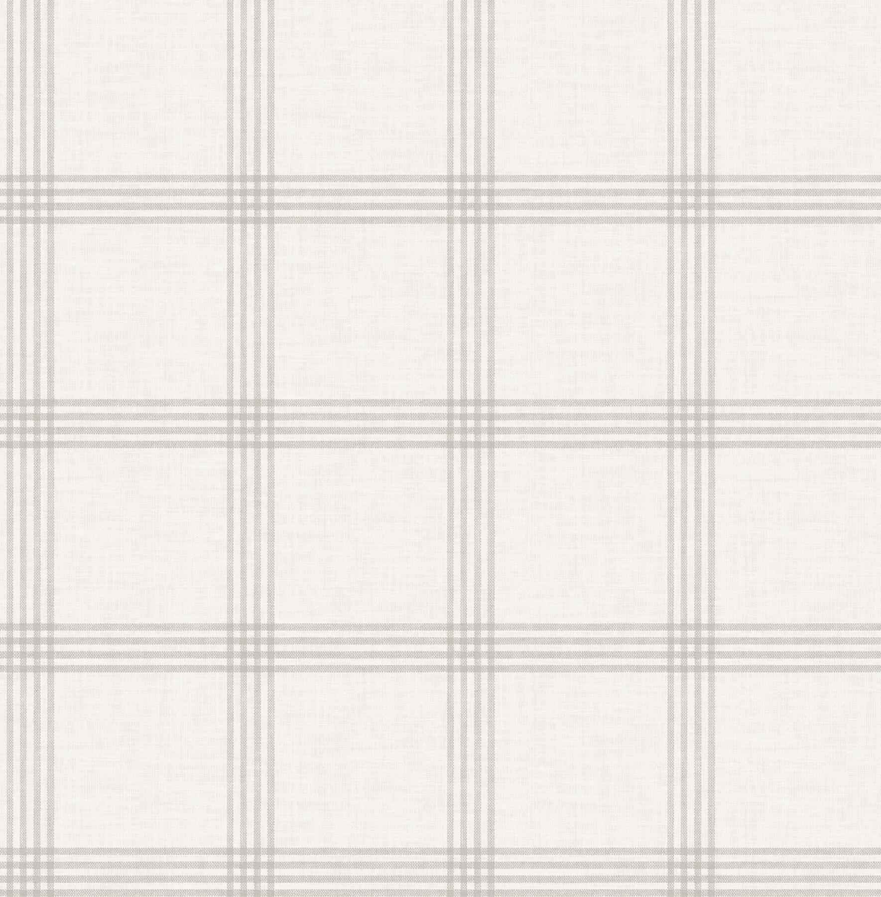 Twain Dove Plaid Wallpaper - York Wallcoverings - 4192-24478 - York Wallcoverings Wallpaper