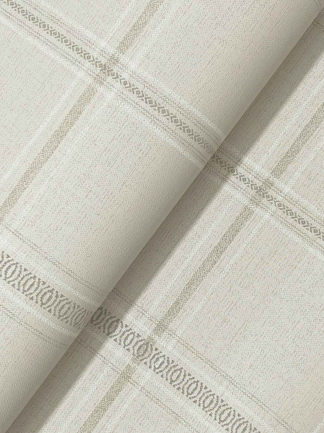 Auberge Taupe Plaid Wallpaper - York Wallcoverings - 4192-27608 - York Wallcoverings Wallpaper