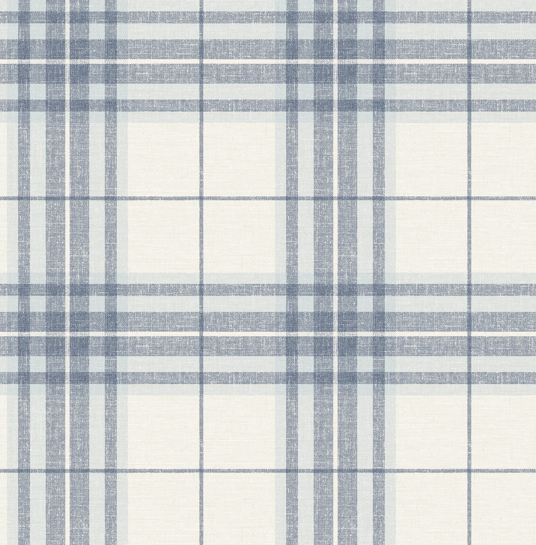 cabin-check-blue-plaid-wallpaper-york-wallcoverings-4192-27692 - York Wallpaper Wallpaper