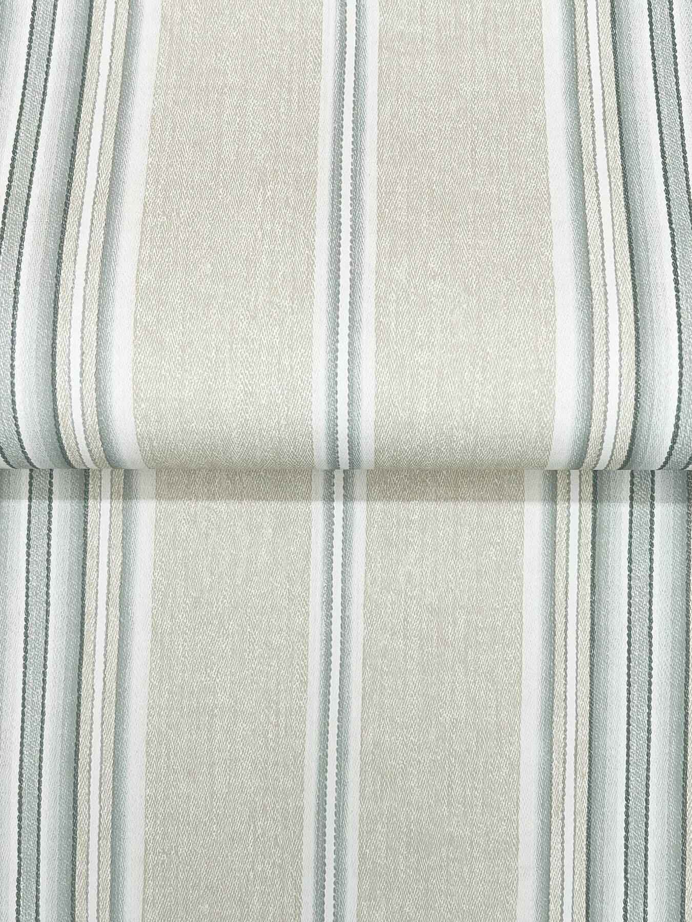 Calvados Turquoise Linen Stripe Wallpaper - York Wallcoverings - 4192-83122 - York Wallcoverings Wallpaper