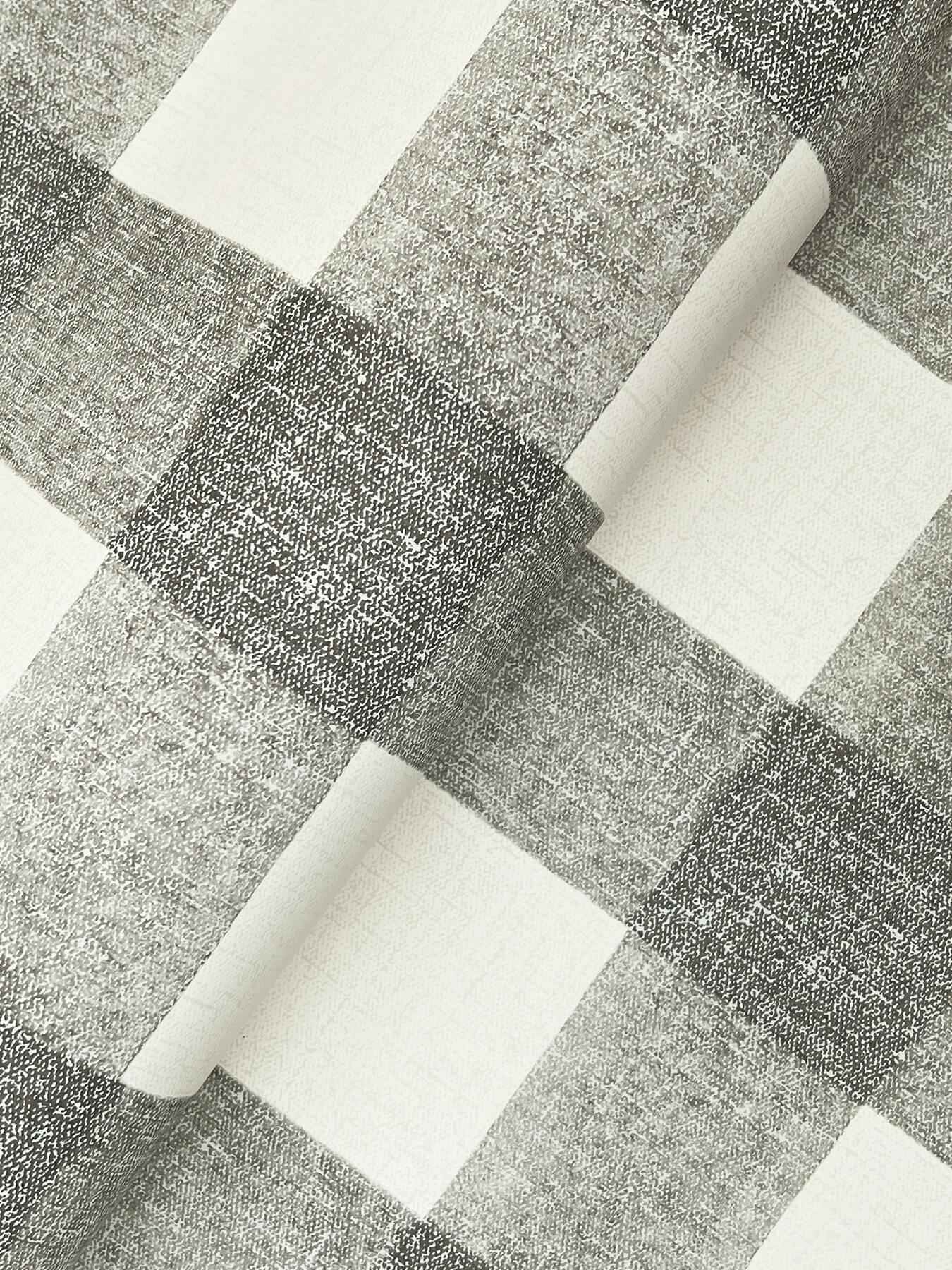 Thorpe Charcoal Plaid Wallpaper - York Wallcoverings - 4192-83421 - York Wallcoverings Wallpaper