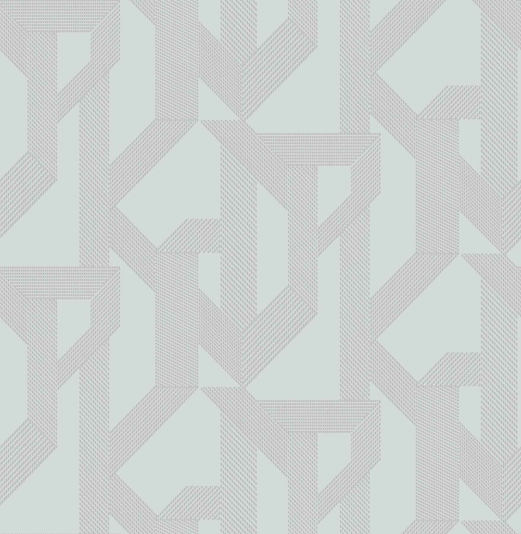 Franz Light Blue Geometric Wallpaper - York Wallcoverings - 4198-27801 - York Wallcoverings Wallpaper