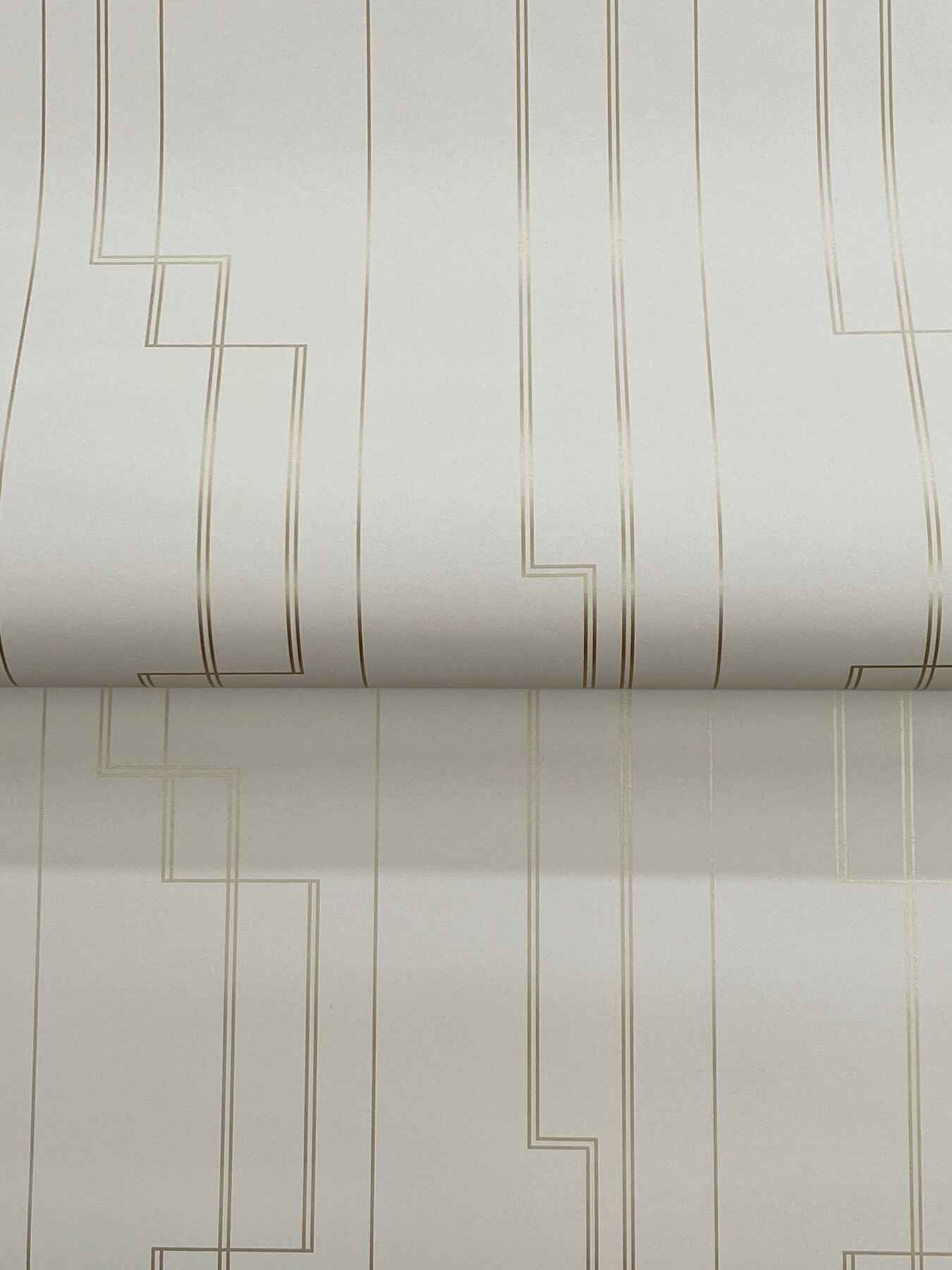 Anson Taupe Deco Detailing Wallpaper - York Wallcoverings - 4198-27812 - York Wallcoverings Wallpaper