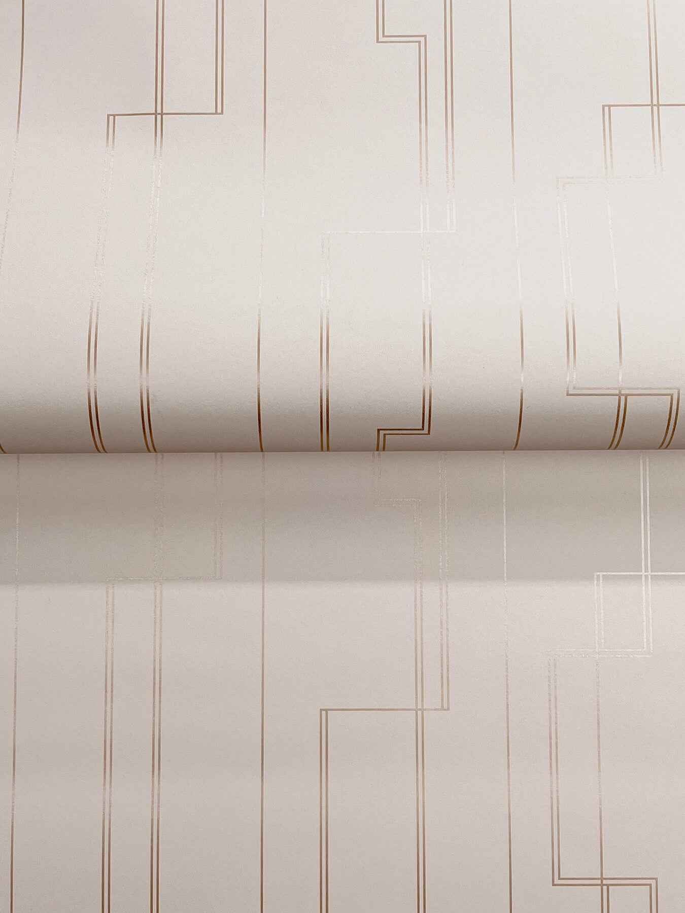 Anson Blush Deco Detailing Wallpaper - York Wallcoverings - 4198-27813 - York Wallcoverings Wallpaper
