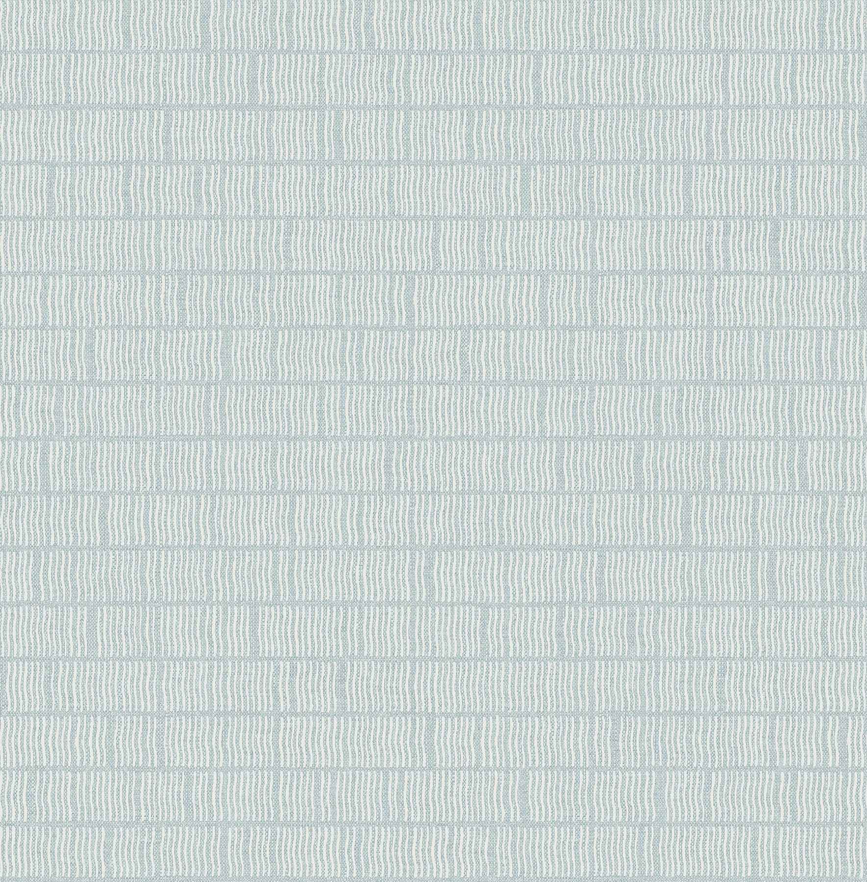 Collis Sky Blue Squiggle Stripe Wallpaper - York Wallcoverings - 4198-27817 - York Wallcoverings Wallpaper