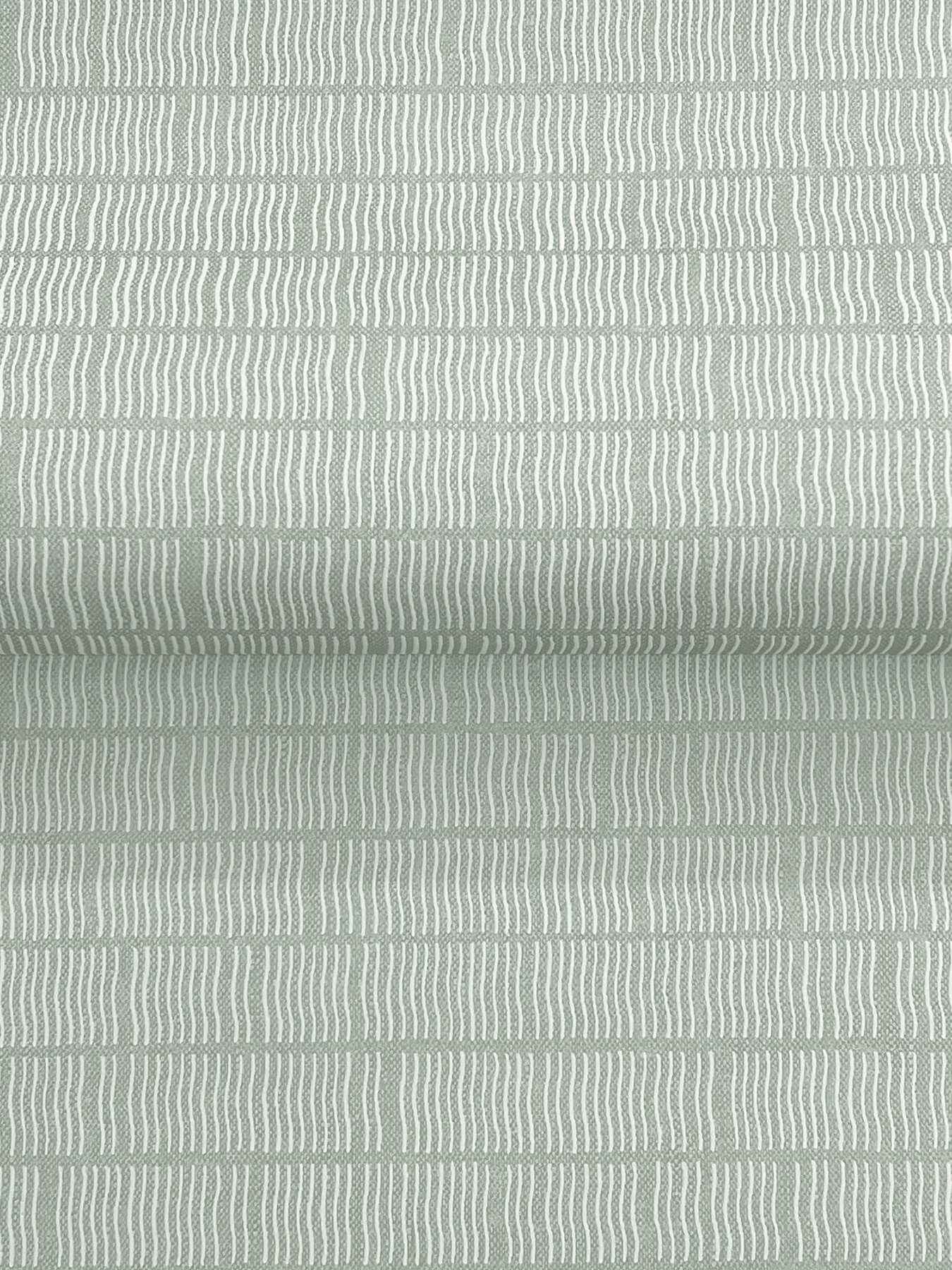 Collis Green Squiggle Stripe Wallpaper - York Wallcoverings - 4198-27818 - York Wallcoverings Wallpaper