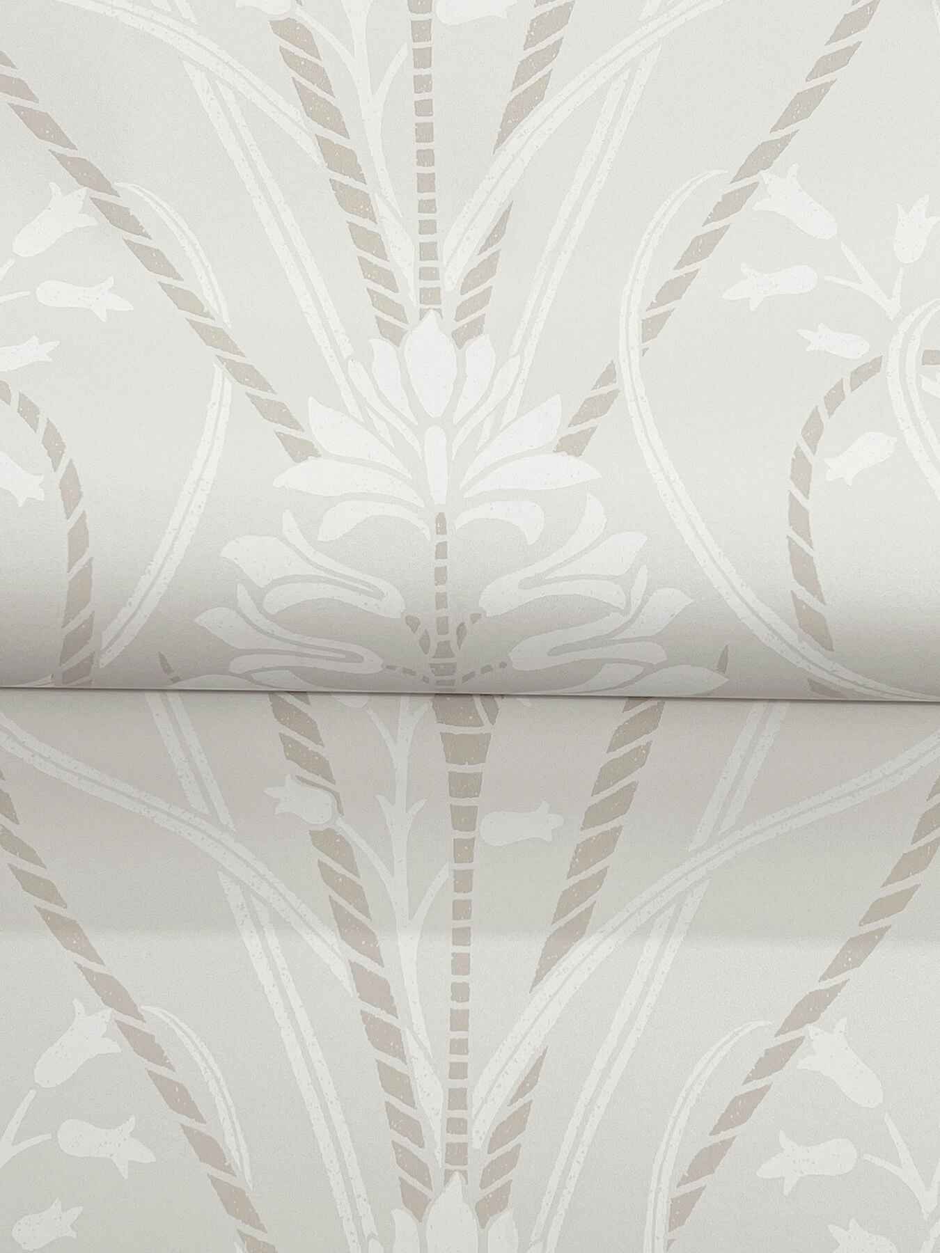 Rosalind Dove Iris Damask Wallpaper - York Wallcoverings - 4198-27819 - York Wallcoverings Wallpaper