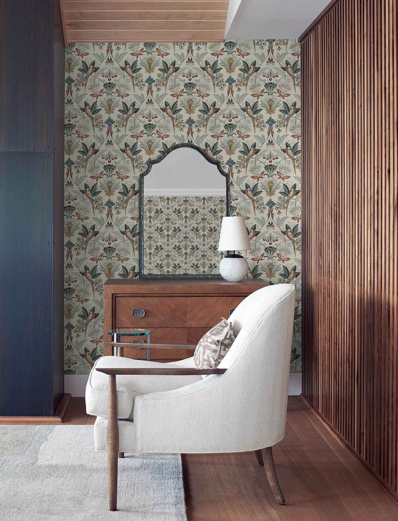 Bernadette Rose Garden Wilderness Wallpaper - York Wallcoverings - 4198-27837 - York Wallcoverings Wallpaper