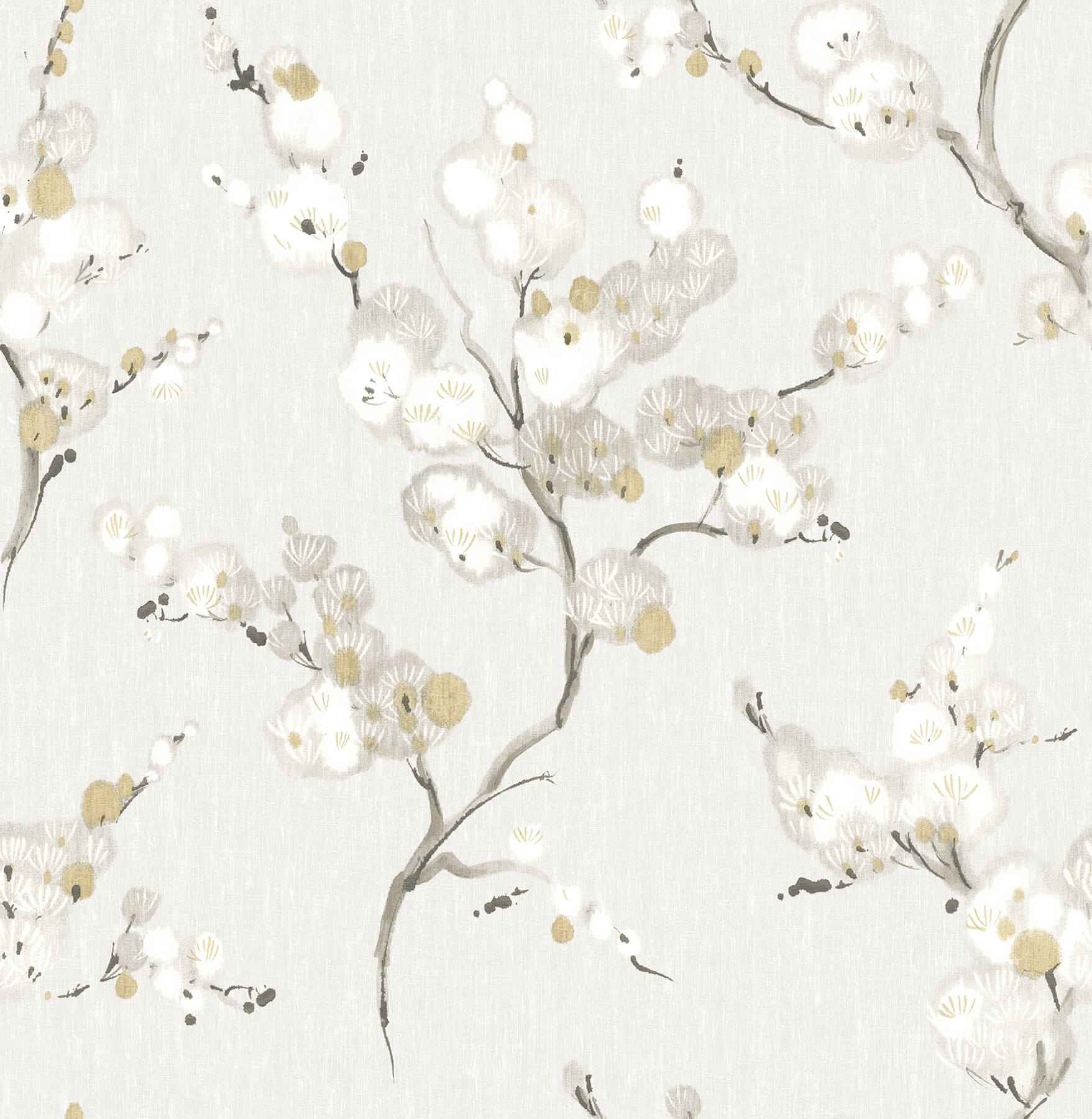Bliss Honey Blossom Wallpaper - York Wallcoverings - 4198-27843