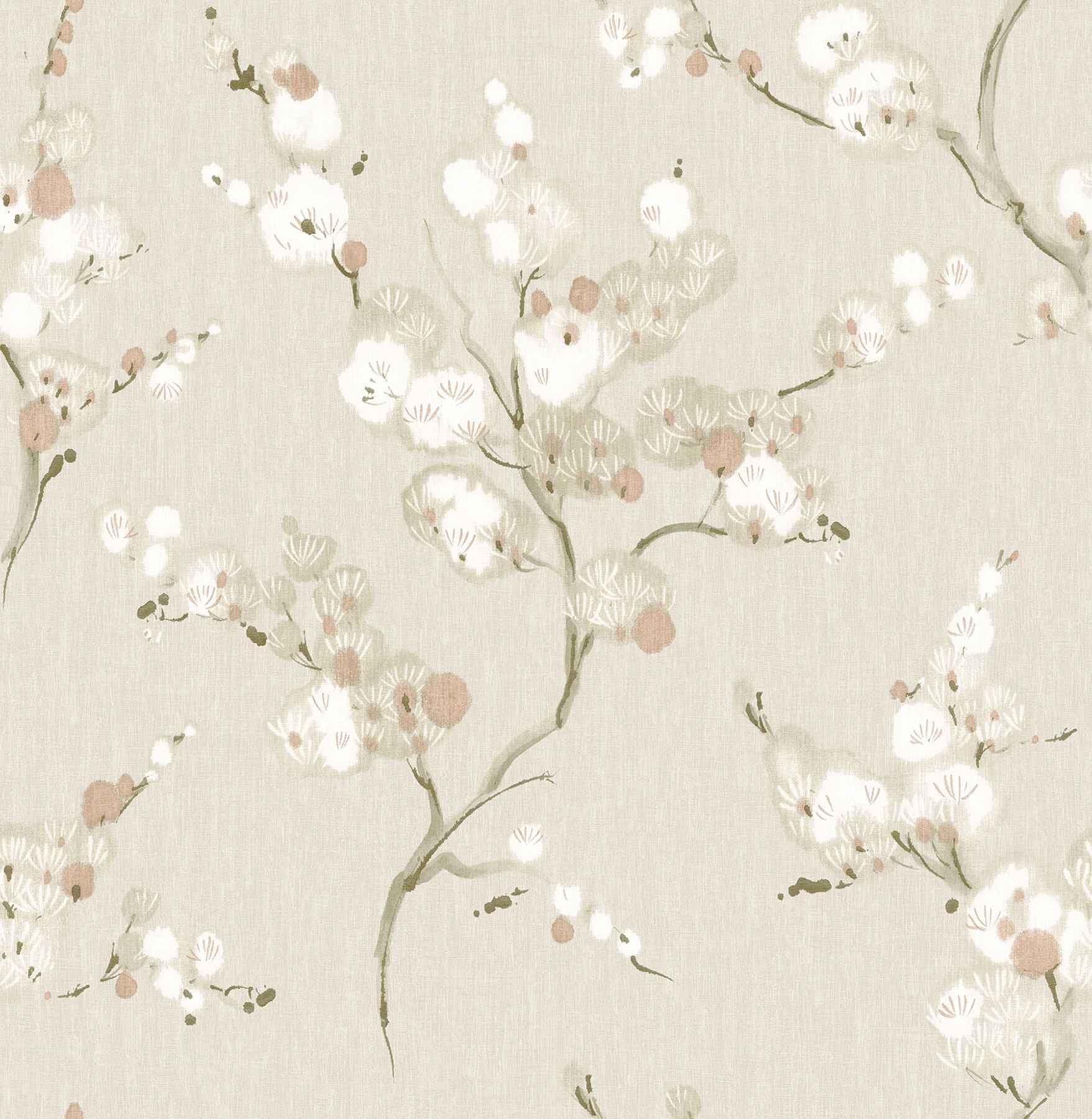 Bliss Rose Blossom Wallpaper - York Wallcoverings - 4198-27845 - York Wallcoverings Wallpaper