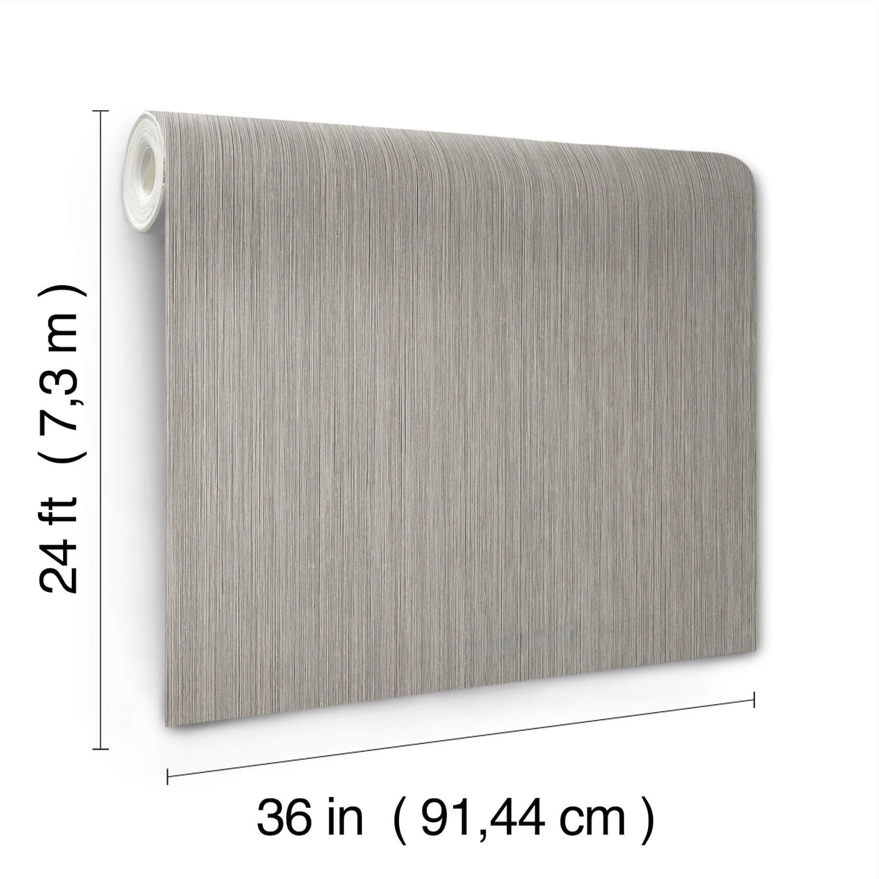 atticus-grey-string-wallpaper-york-wallcoverings-4211-83500 - York Wallcoverings Wallpaper