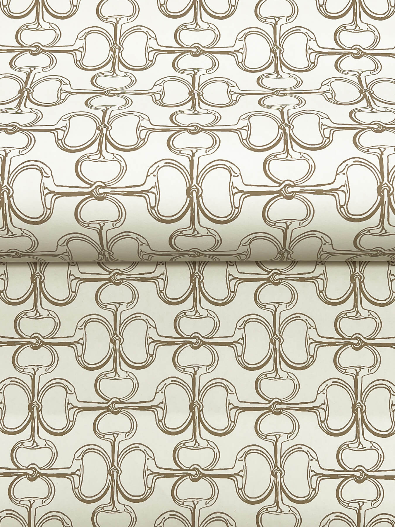 polo-beige-horse-bits-wallpaper-york-wallcoverings-4211-83508 - York Wallcoverings Wallpaper