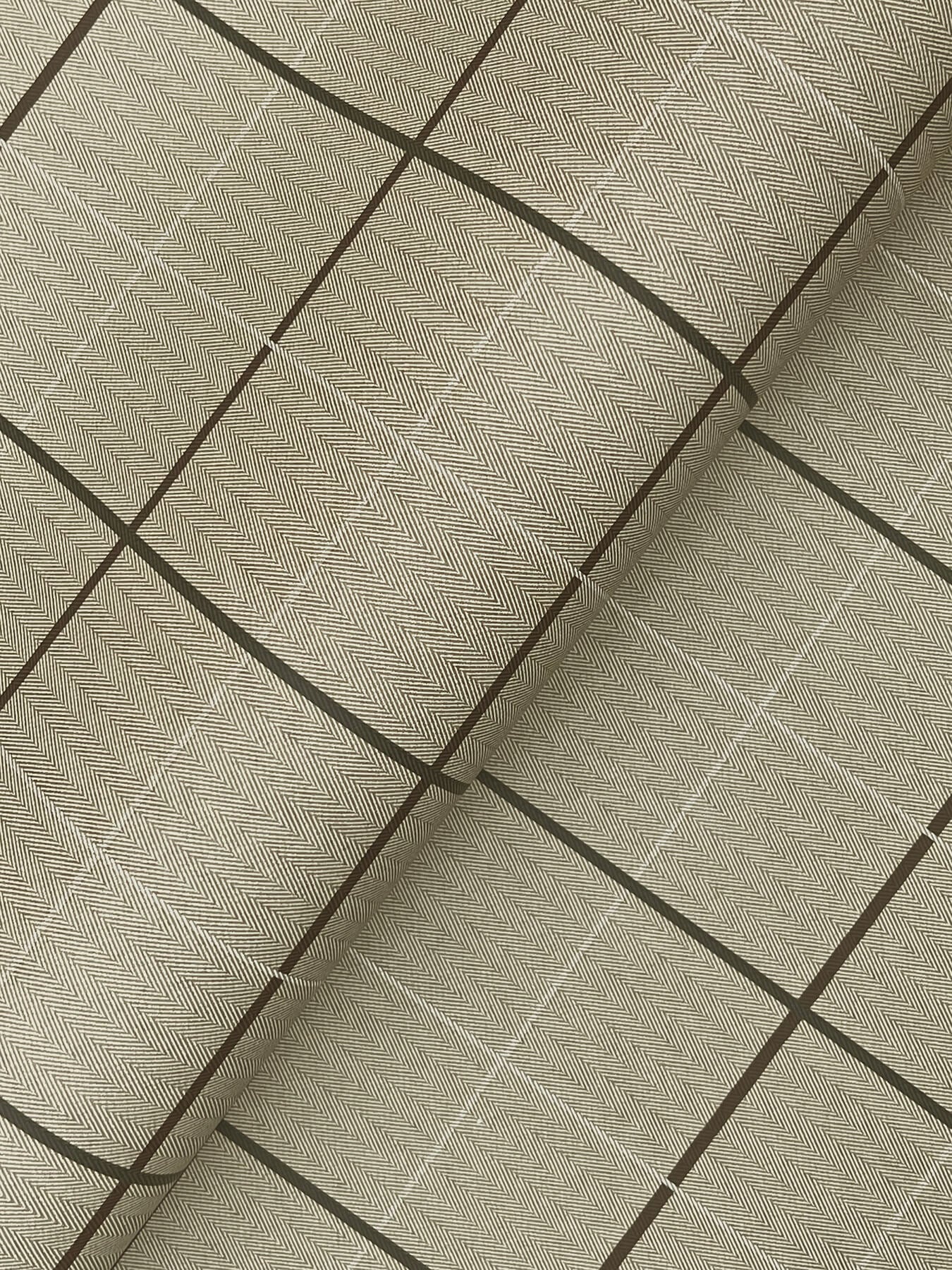 tattersall-brown-plaid-wallpaper-york-wallcoverings-4211-83514 - York Wallcoverings Wallpaper