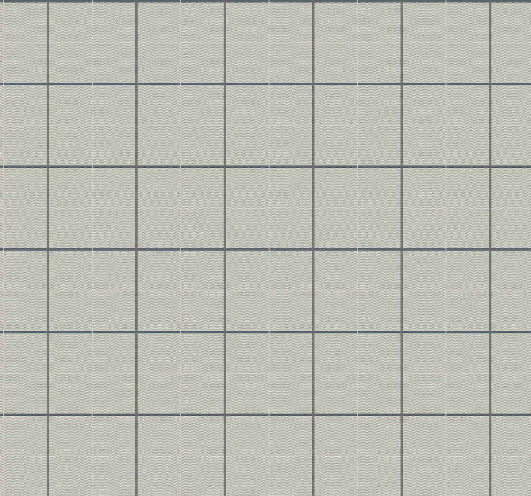 Tattersall Grey Plaid Wallpaper - York Wallcoverings - 4211-83515