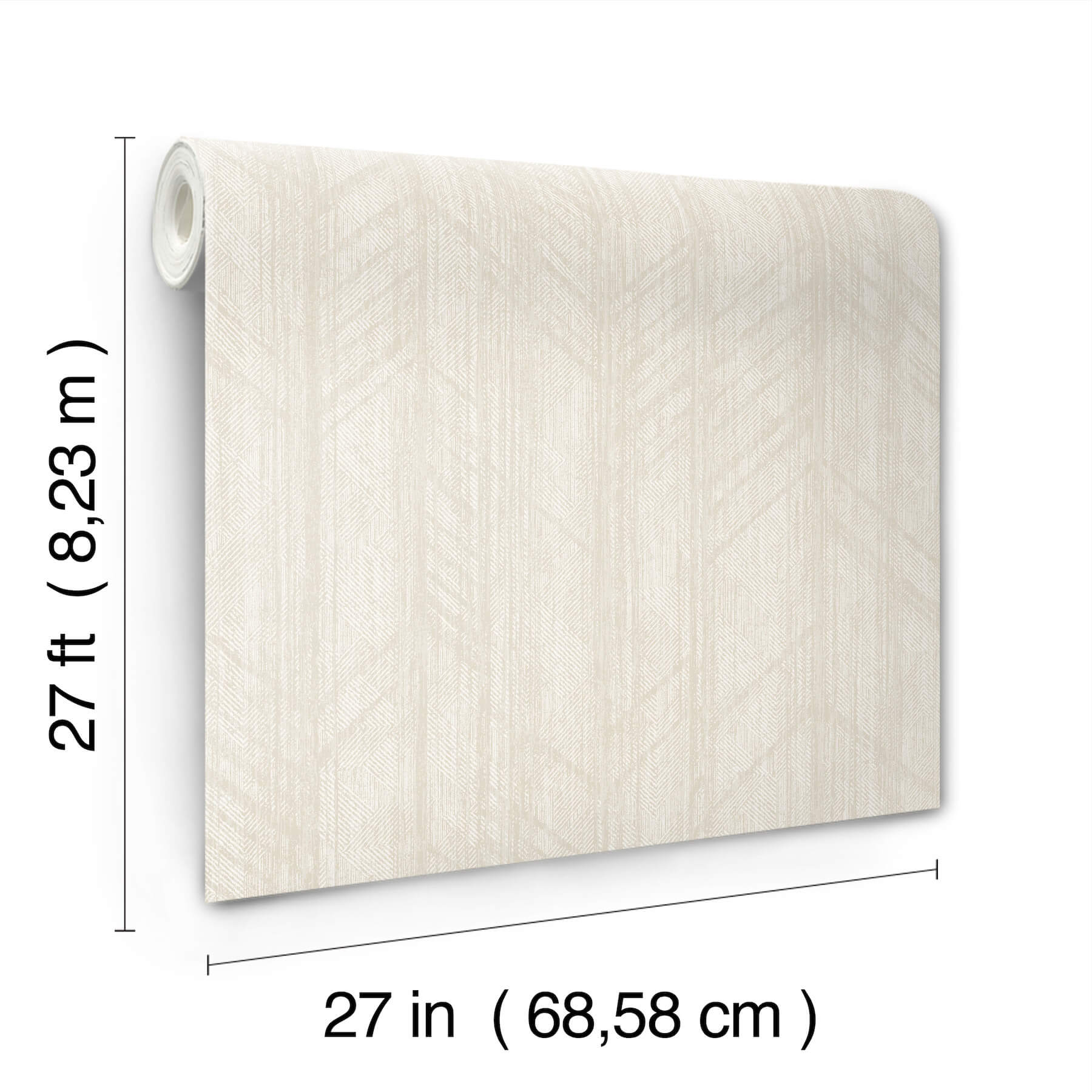 winthrop-beige-geometric-wallpaper-york-wallcoverings-4211-83522 - York Wallcoverings Wallpaper