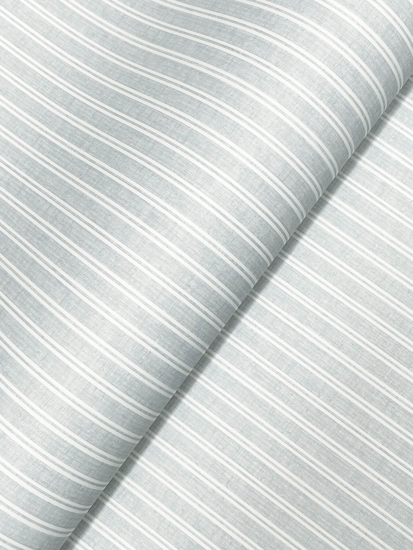 ticking-stripe-blue-faux-linen-wallpaper-york-wallcoverings-4211-83542 - York Wallcoverings Wallpaper
