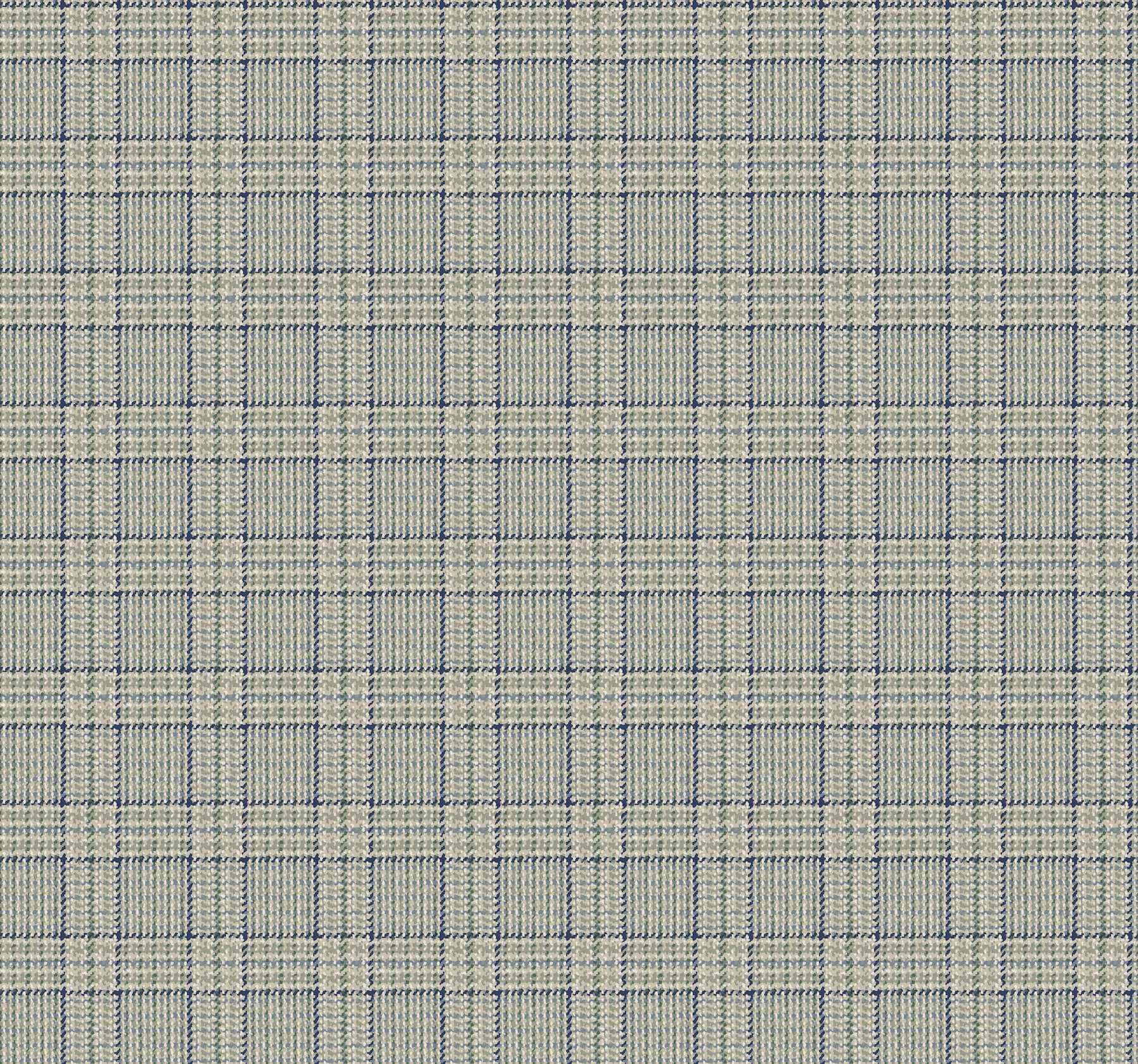 Harrington Plaid Green Glen Check Wallpaper - York Wallcoverings - 4211-83556 - York Wallcoverings Wallpaper