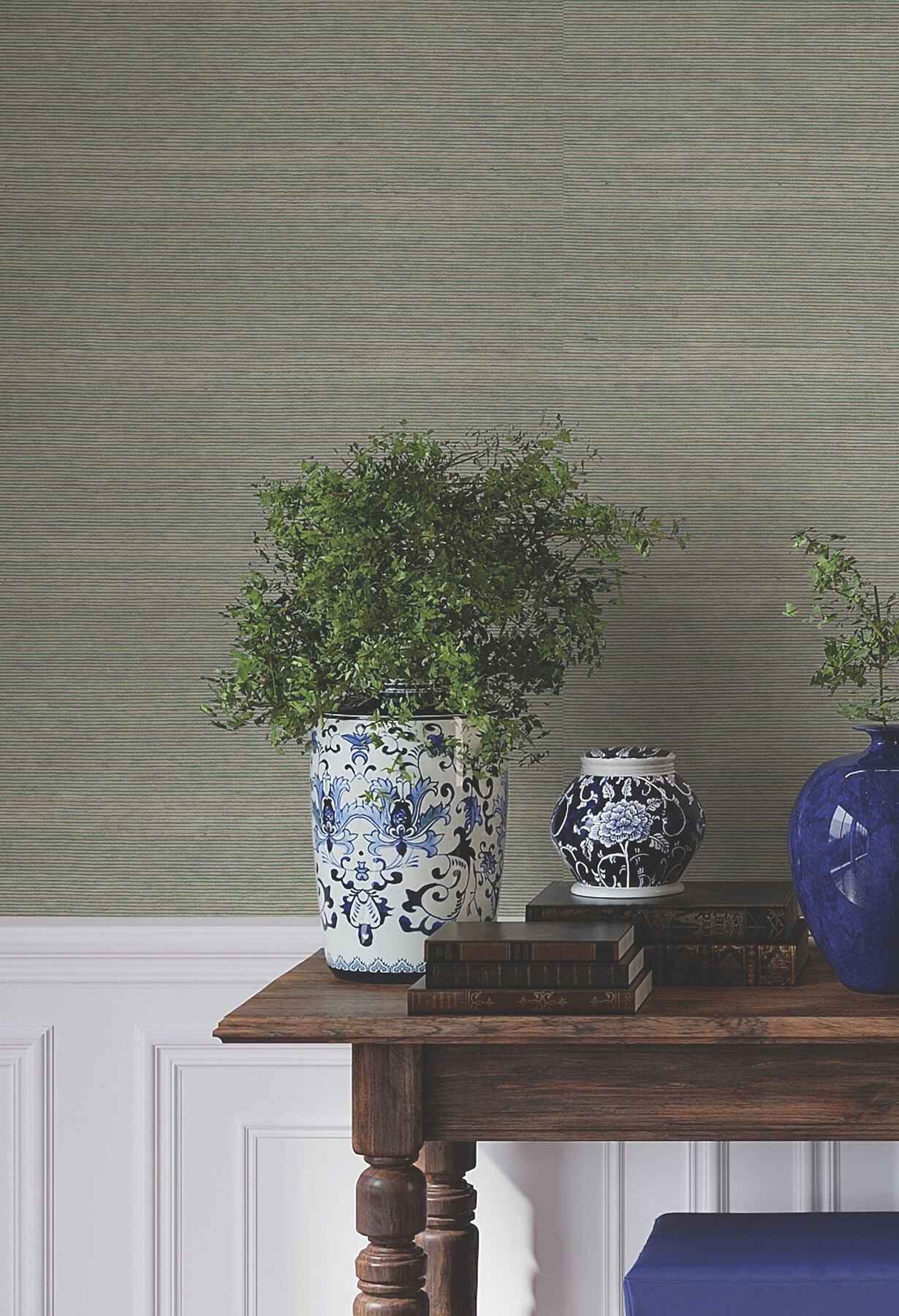 Warwick Moss Loomed Wallpaper - York Wallcoverings - 4211-83574 - York Wallcoverings Wallpaper