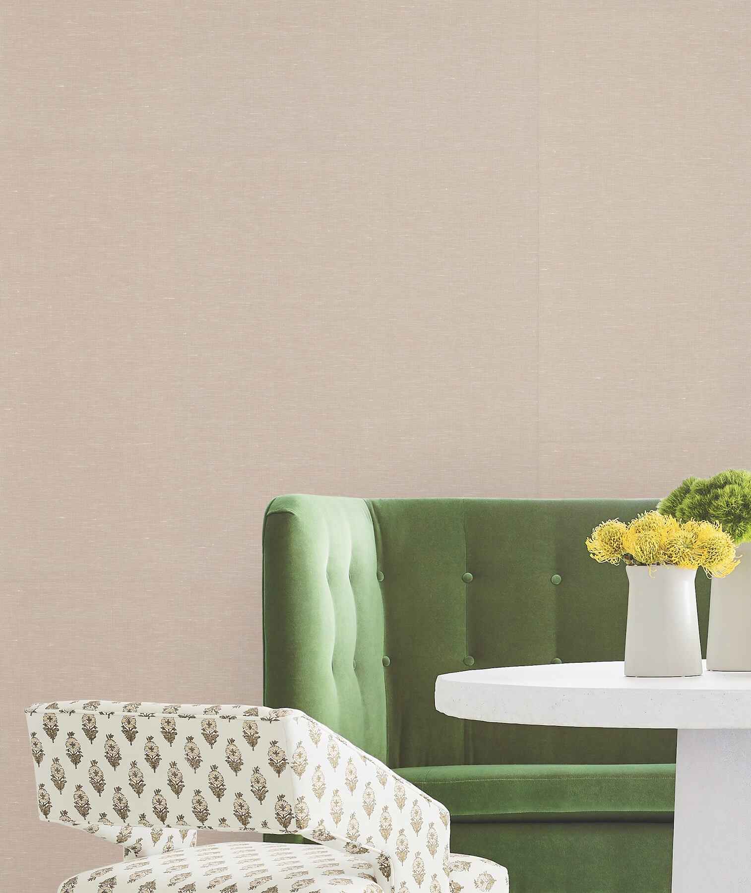 Hempfield Weave Wheat Loomed Wallpaper - York Wallcoverings - LL4350 - York Wallcoverings Wallpaper