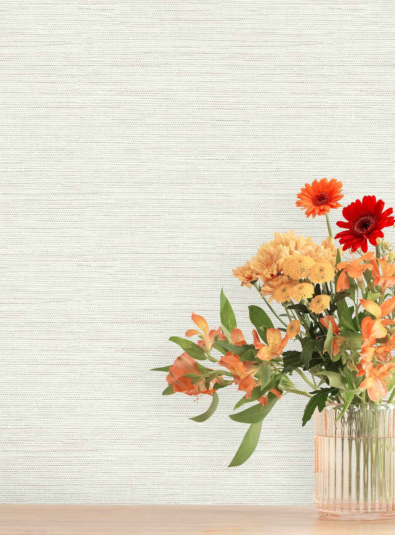 Agave Light Grey Faux Grasscloth Wallpaper - York Wallcoverings - 4197-24281 - York Wallcoverings Wallpaper