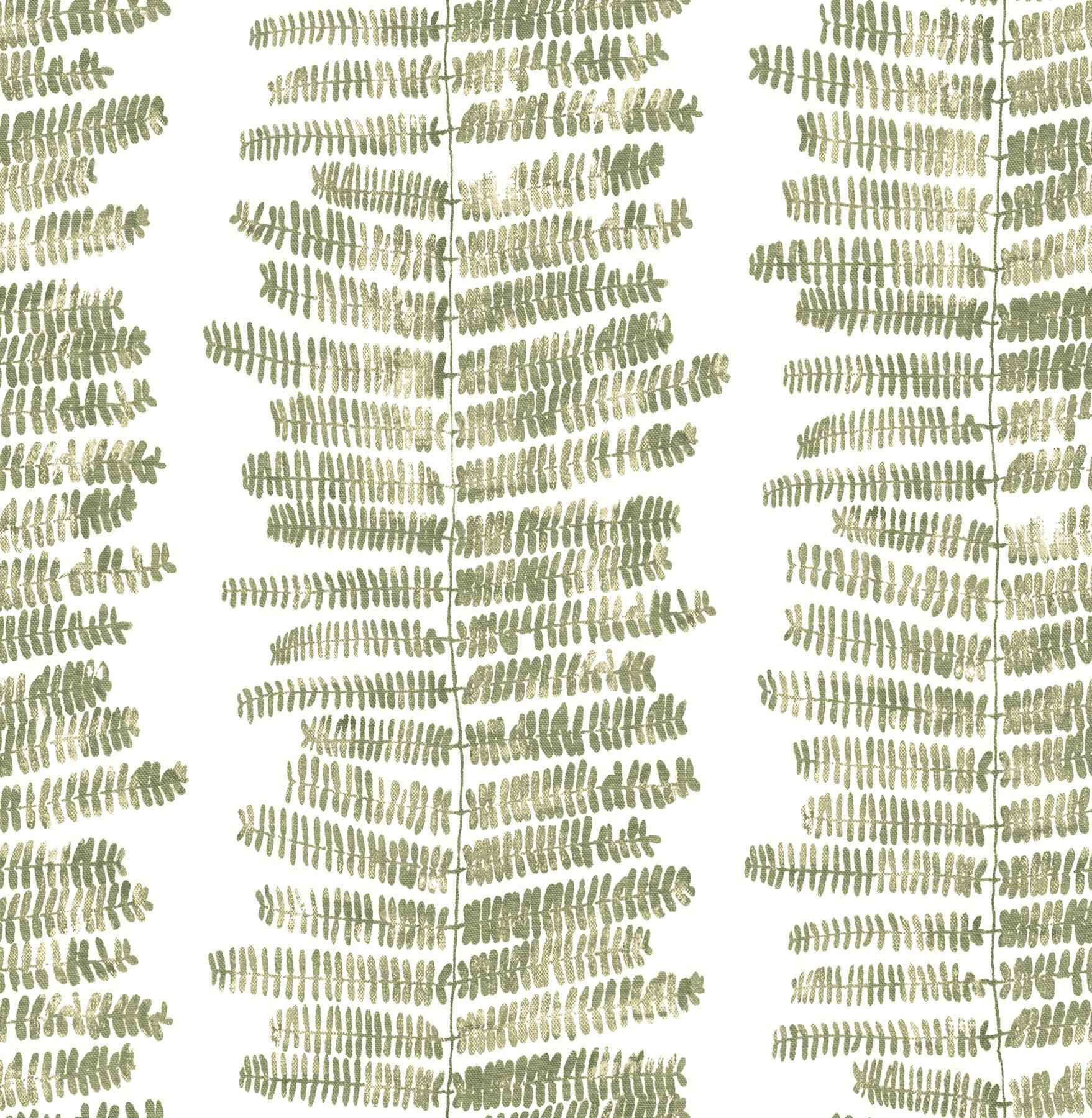 Lumis Green Fern Stripe Wallpaper - York Wallcoverings - 4197-27877