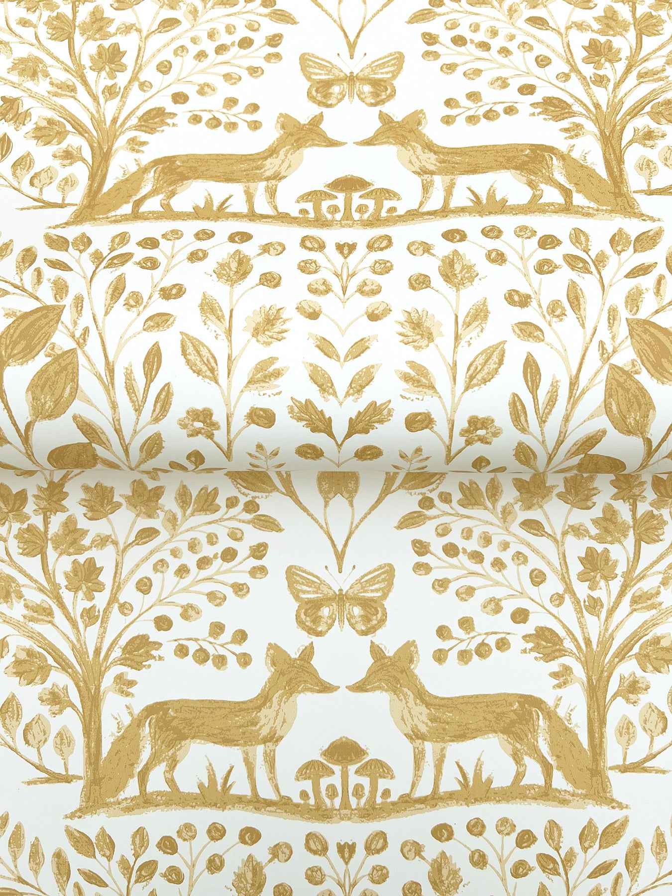 Anoki Yellow Scenic Woodlands Wallpaper - York Wallcoverings - 4197-83756 - York Wallcoverings Wallpaper