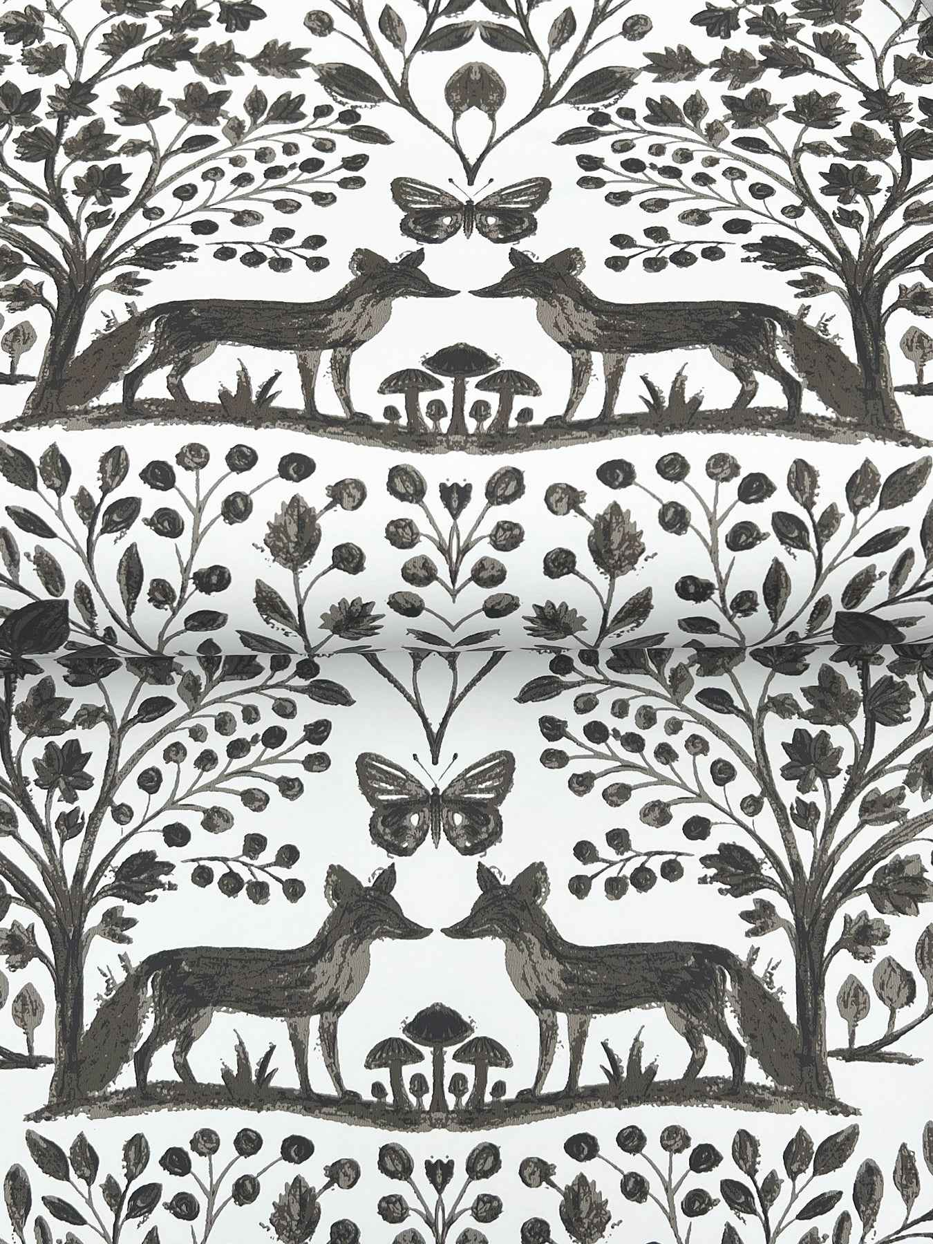 Anoki Black Scenic Woodlands Wallpaper - York Wallcoverings - 4197-83758 - York Wallcoverings Wallpaper