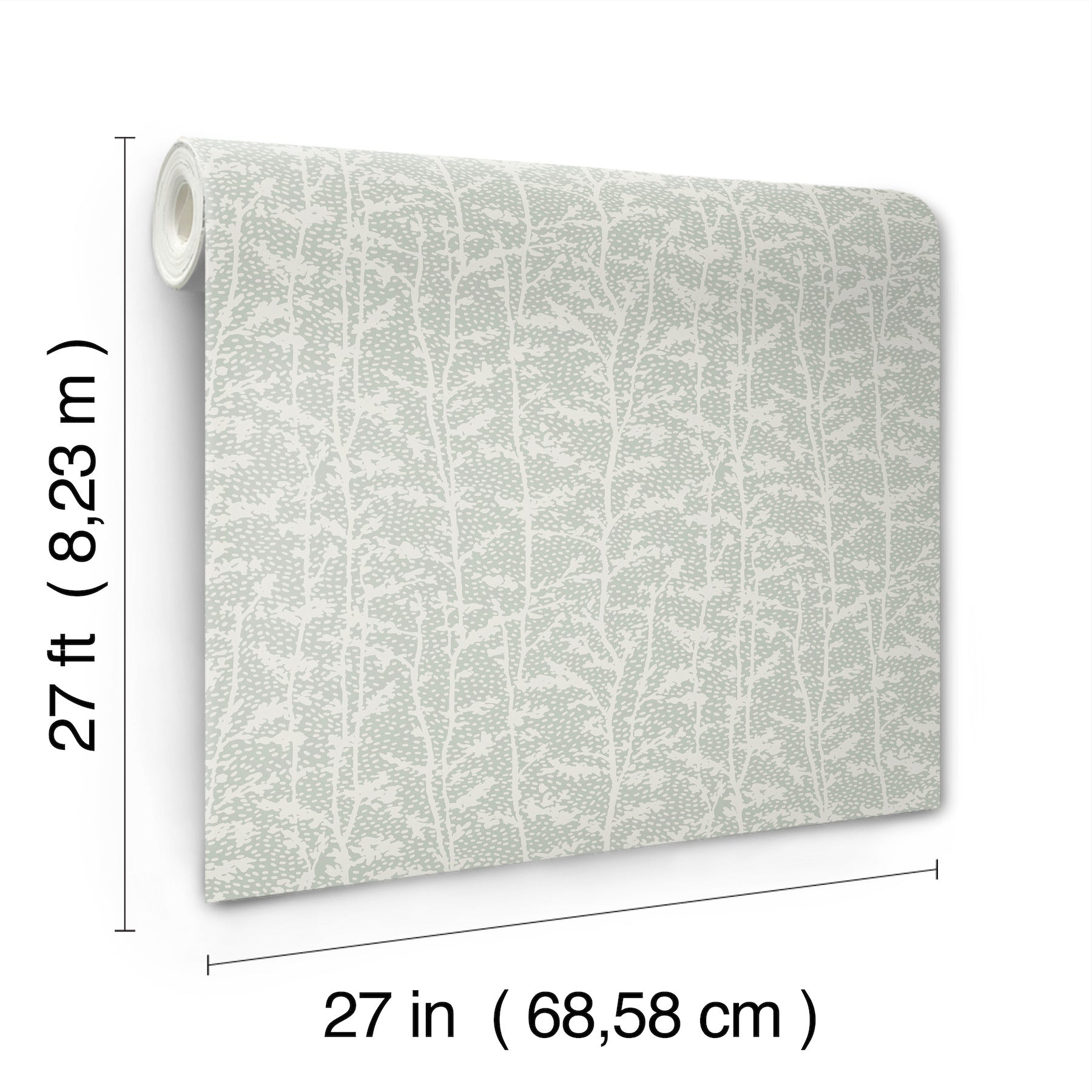 layton-sage-climbing-vines-wallpaper-york-wallcoverings-4197-84000 - York Wallcoverings Wallpaper