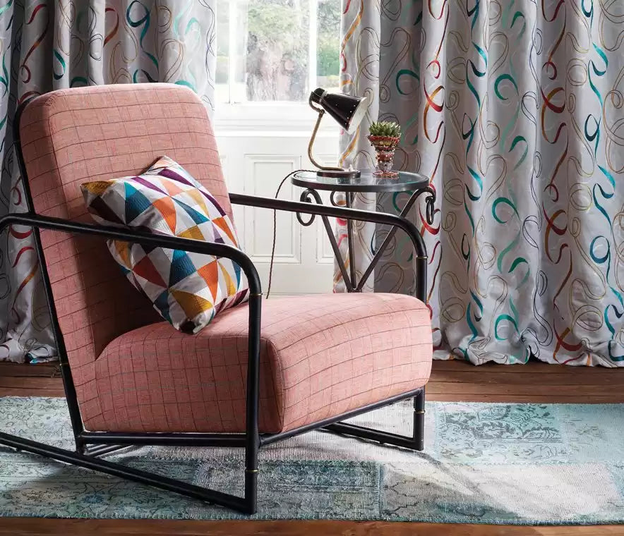 Rialto Calli Coral - Osborne & Little - F7200-07 Fabric
