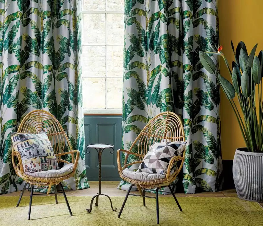Manarola Palmaria Forest/Lime - Osborne & Little - F7171-01 Fabric