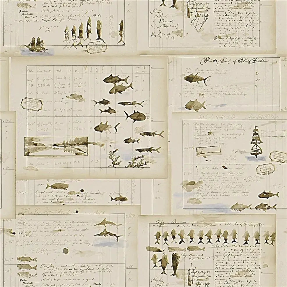 PRL5025/02 Captains Log Parchment by Ralph Lauren - The WorkRm