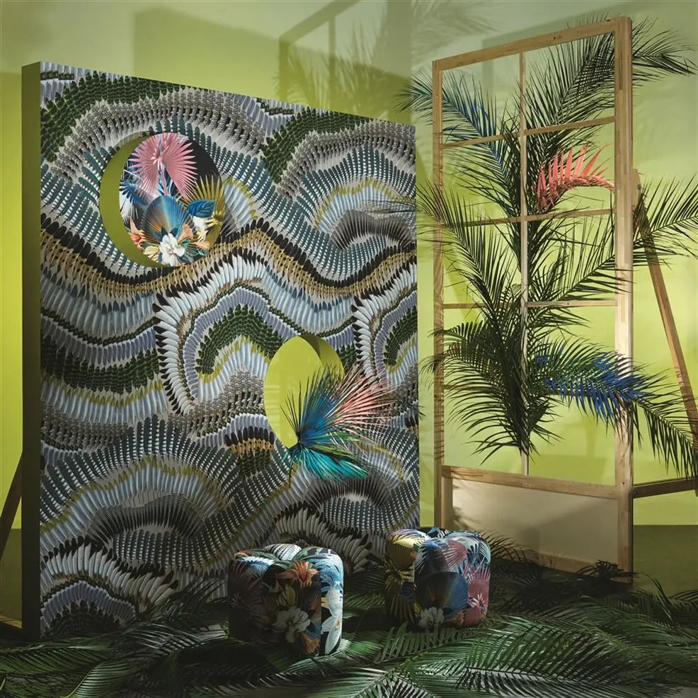 Prete Moi Ta Plume Printemps - Christian Lacroix - PCL7033-01 Wallcovering