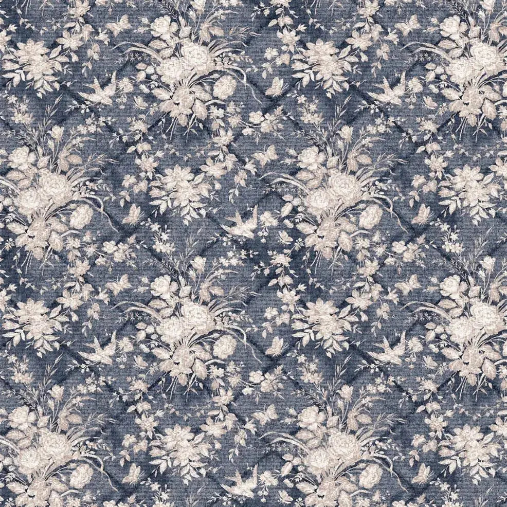 FRL5146-02 Eliza Floral Vintage Blue by Ralph Lauren - The WorkRm
