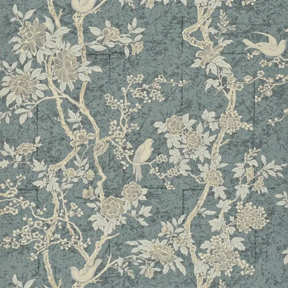 PRL048/01 Marlowe Floral Slate by Ralph Lauren - The WorkRm
