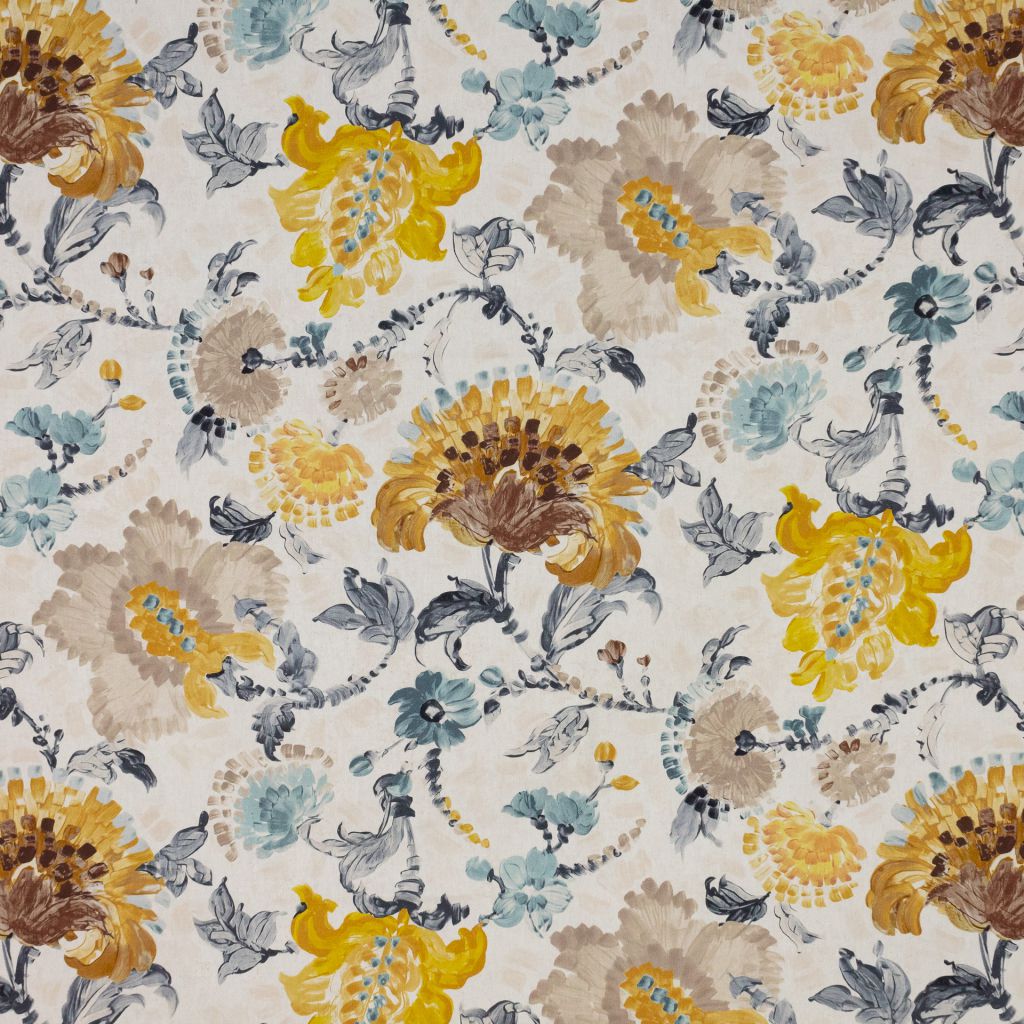 Brushstroke Floral – Gold Rush