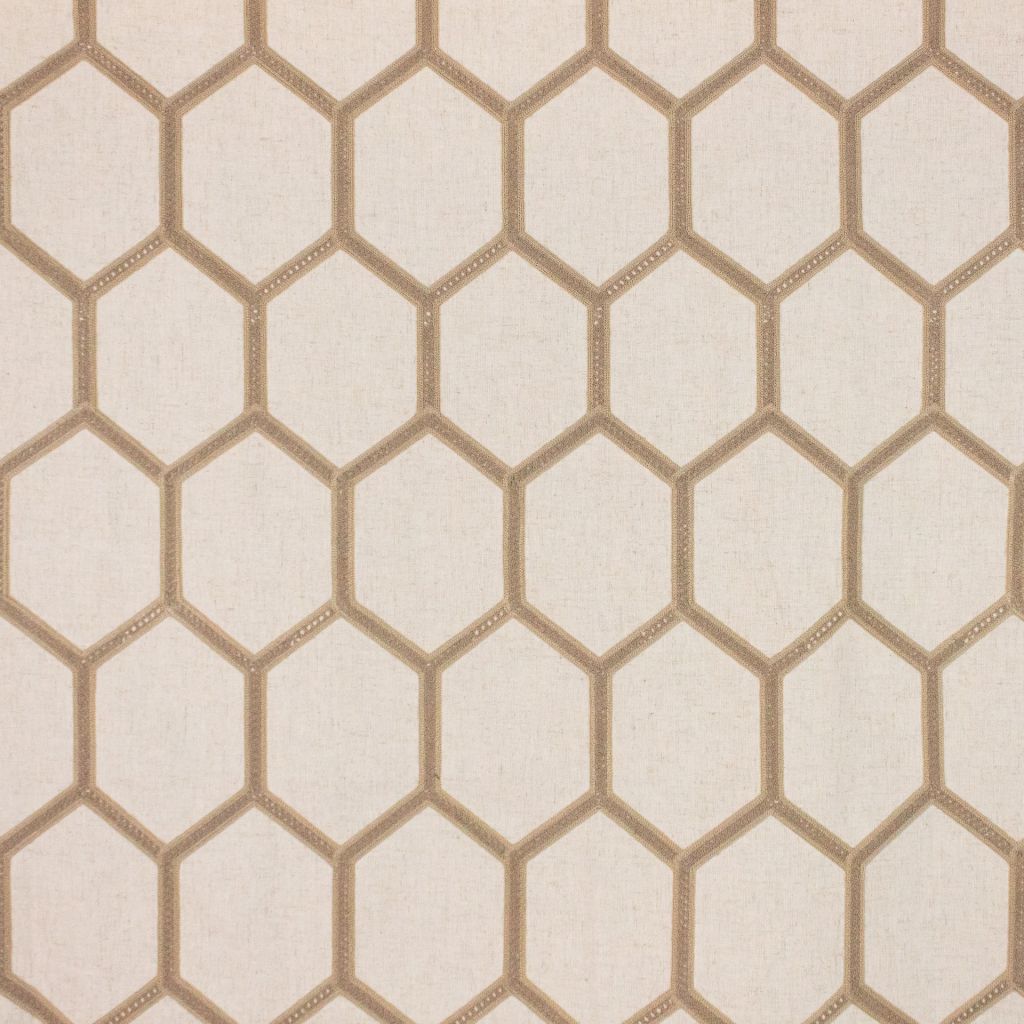 Trovaso Trellis â French Vanilla - RM Coco Fabric