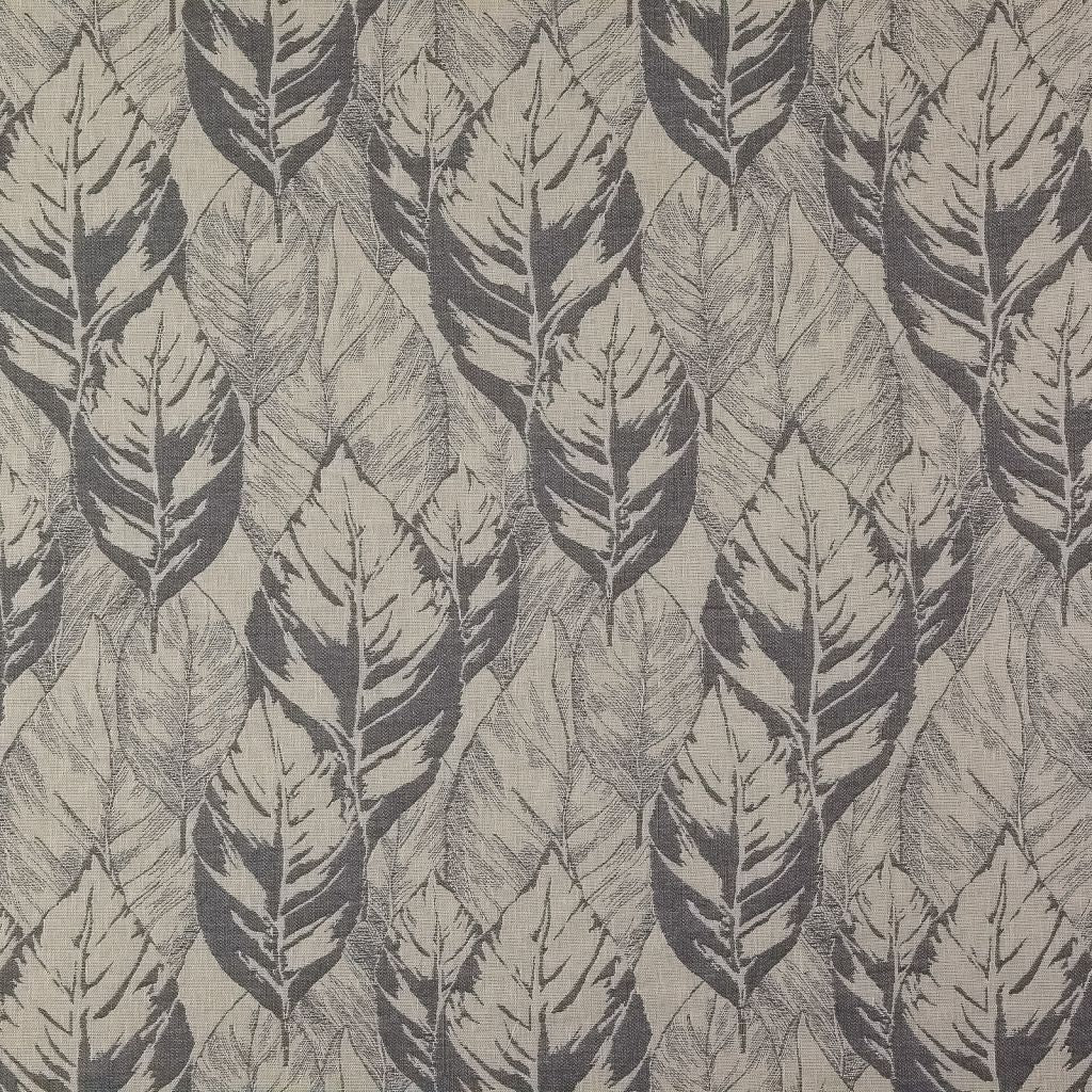 Leaf Study – Graphite - RM Coco Fabric