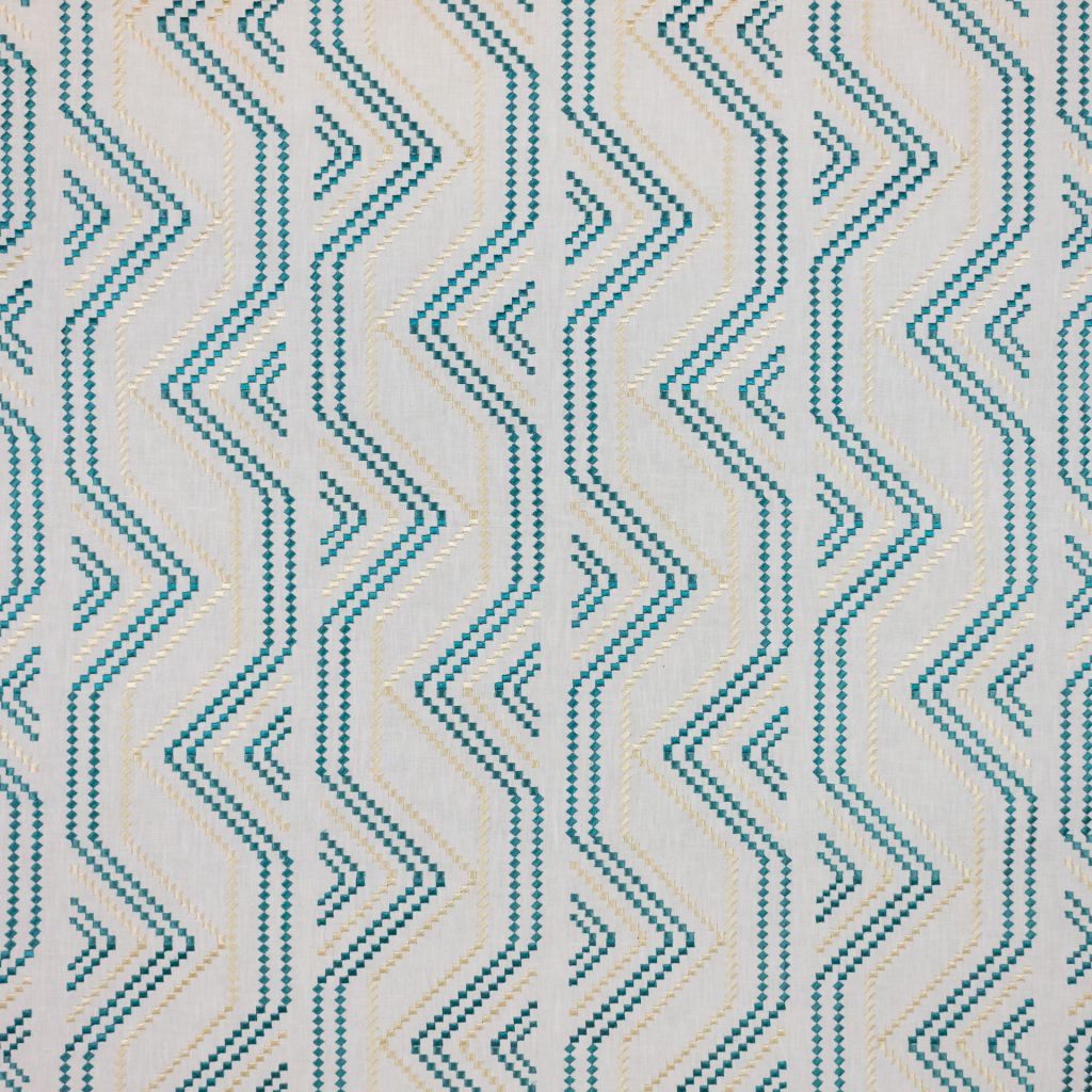 Square Pegs â Aegean - RM Coco Fabric
