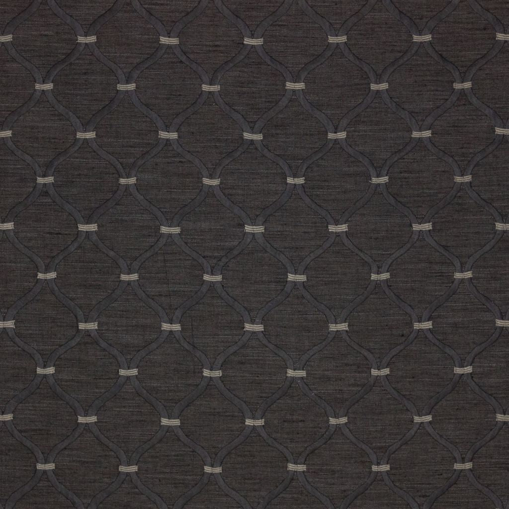 Romesco Trellis â Walnut - RM Coco Fabric