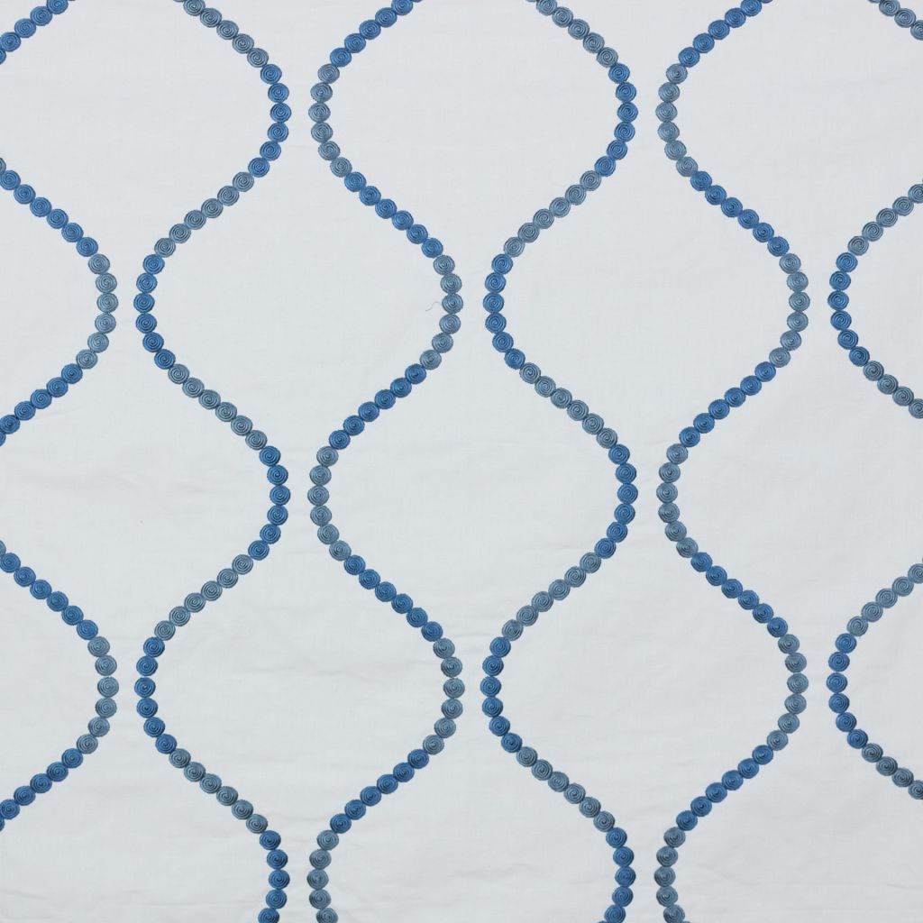 Button Trellis – Mood Indigo