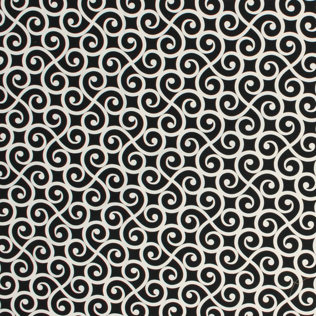 Swizzle – Noir - RM Coco Fabric