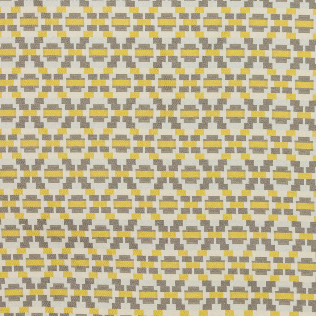 Step Up Trellis – Gold Gray - RM Coco Fabric