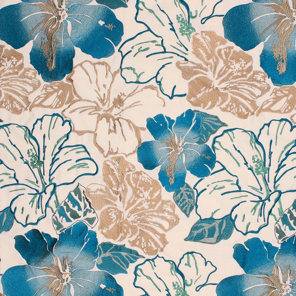 Floral Splendor â Teal